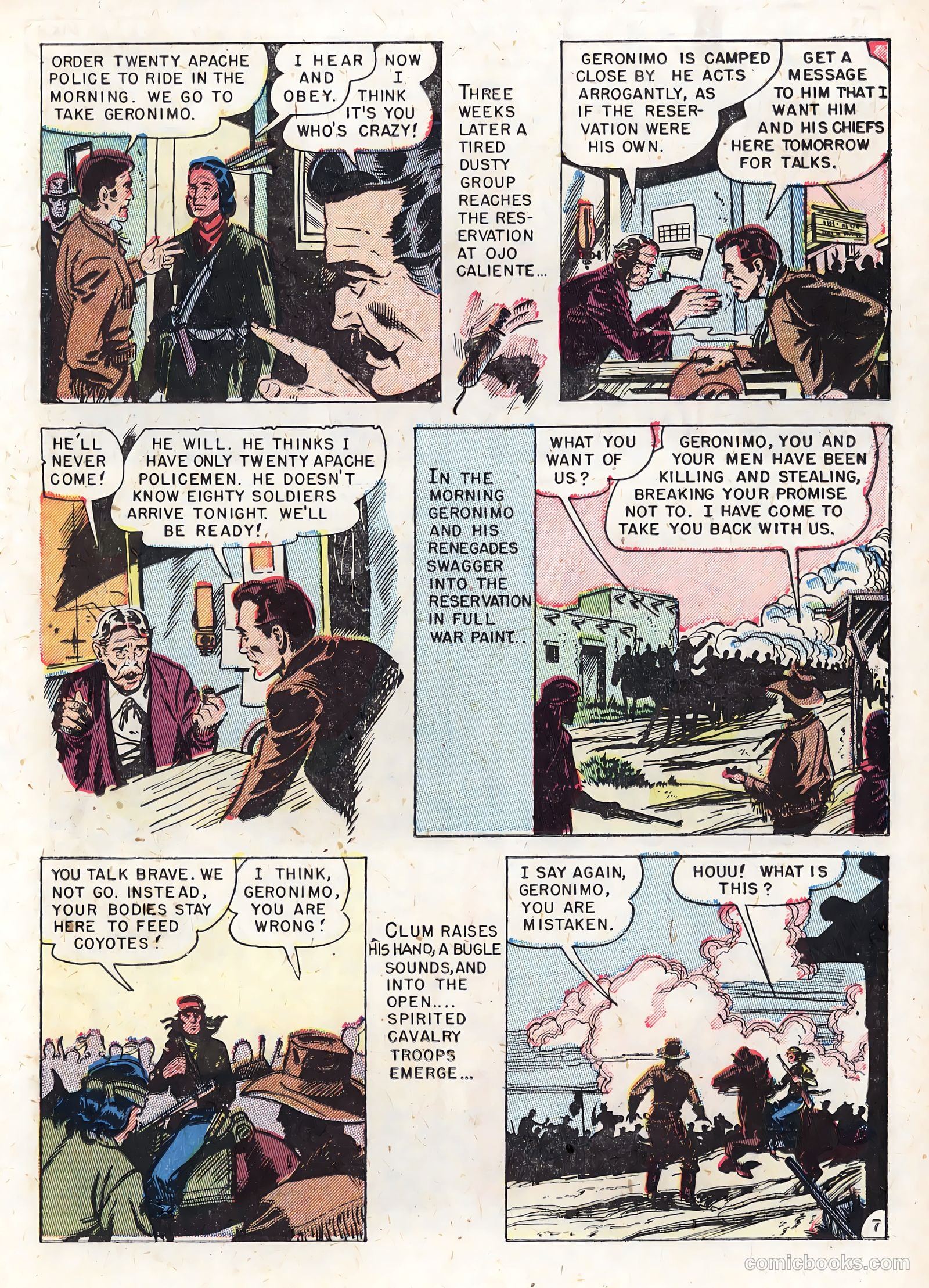 Geronimo 2 - On The Warpath #1 — page 23 of 37