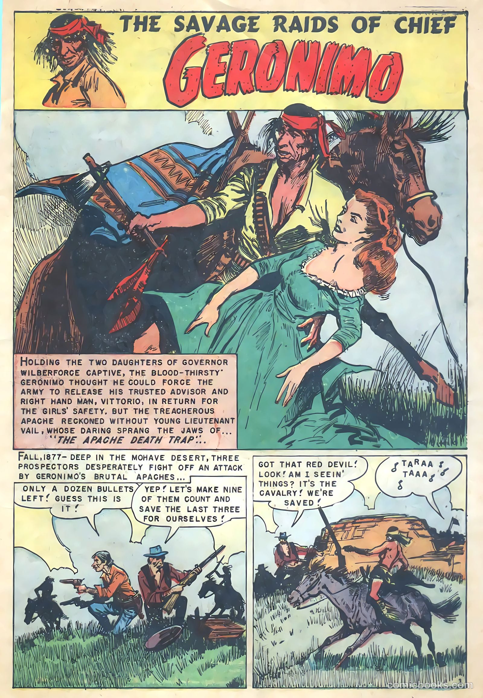 Geronimo 4 - Savage Raids Of Chief #1 — page 3 of 36