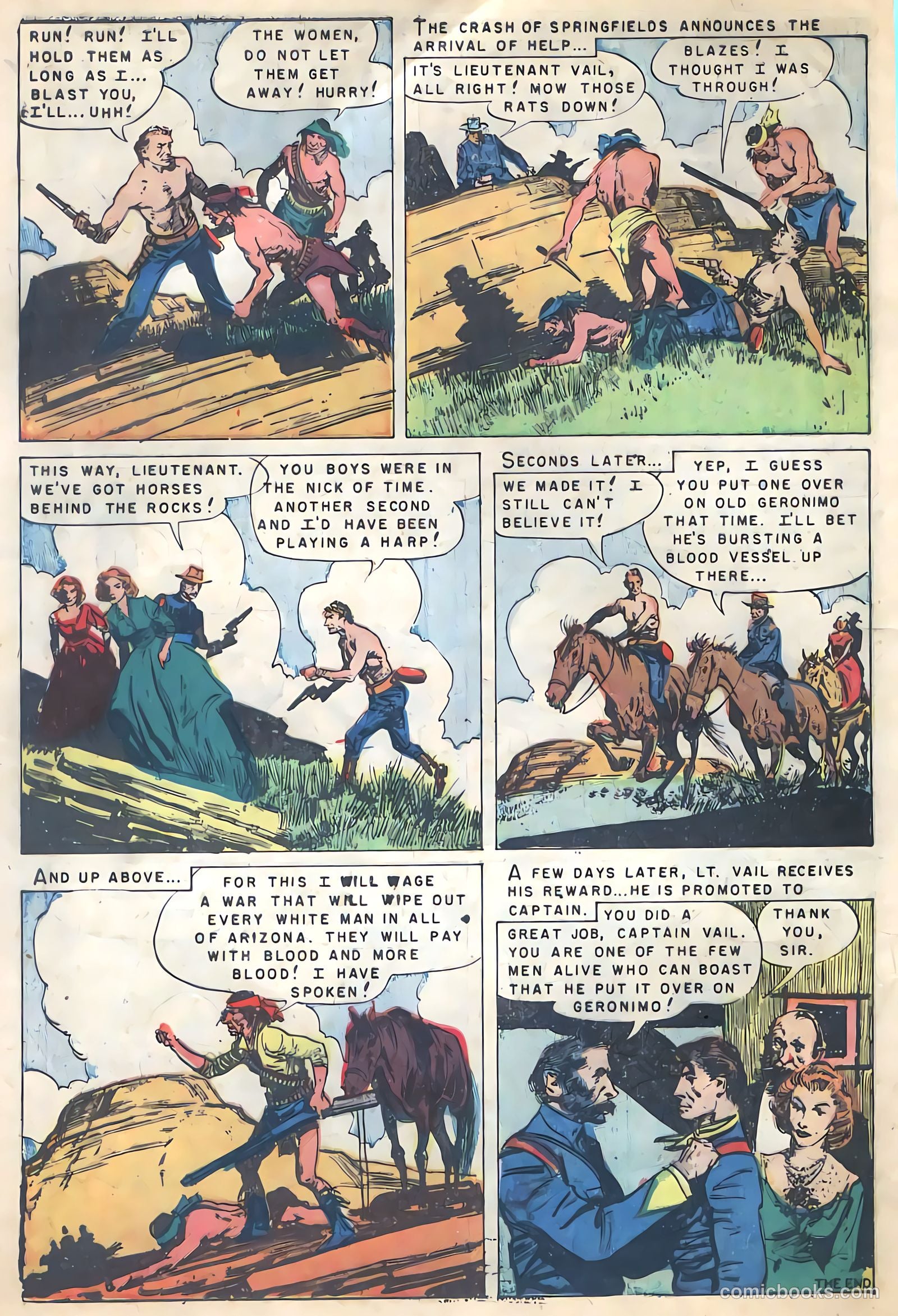 Geronimo 4 - Savage Raids Of Chief #1 — page 7 of 36