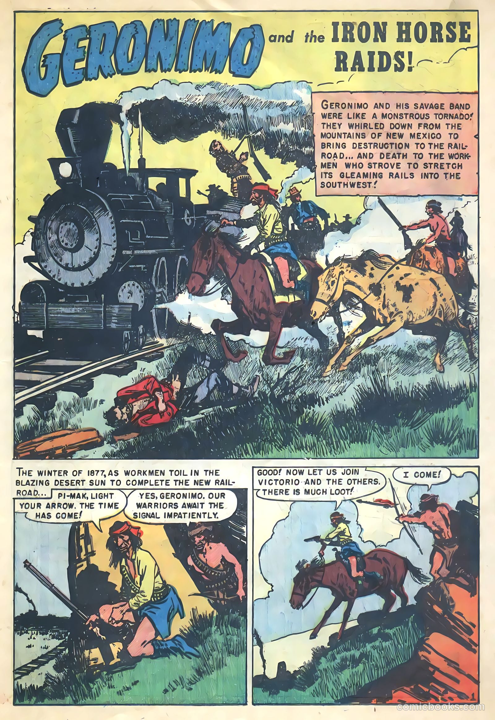 Geronimo 4 - Savage Raids Of Chief #1 — page 16 of 36