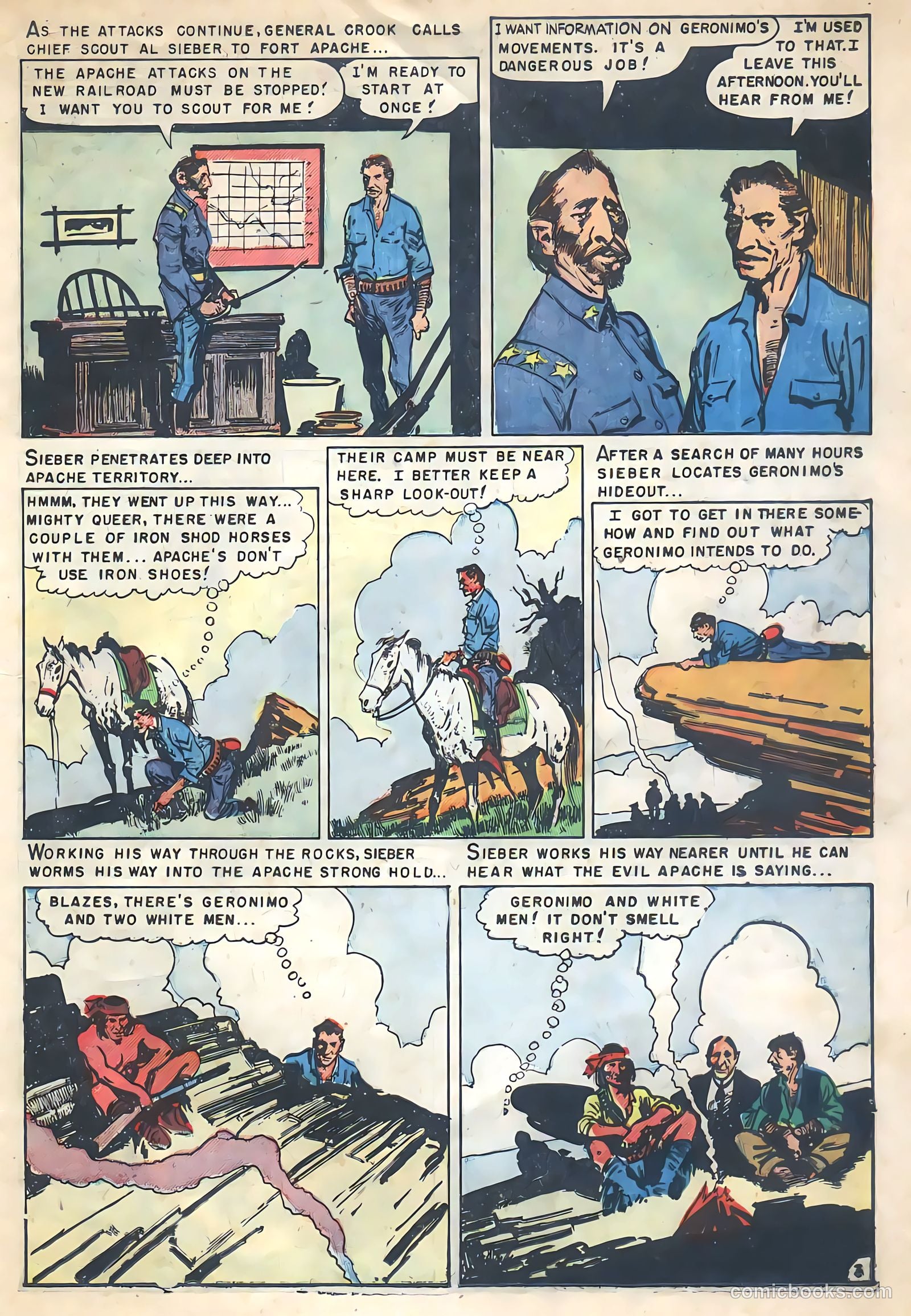 Geronimo 4 - Savage Raids Of Chief #1 — page 18 of 36