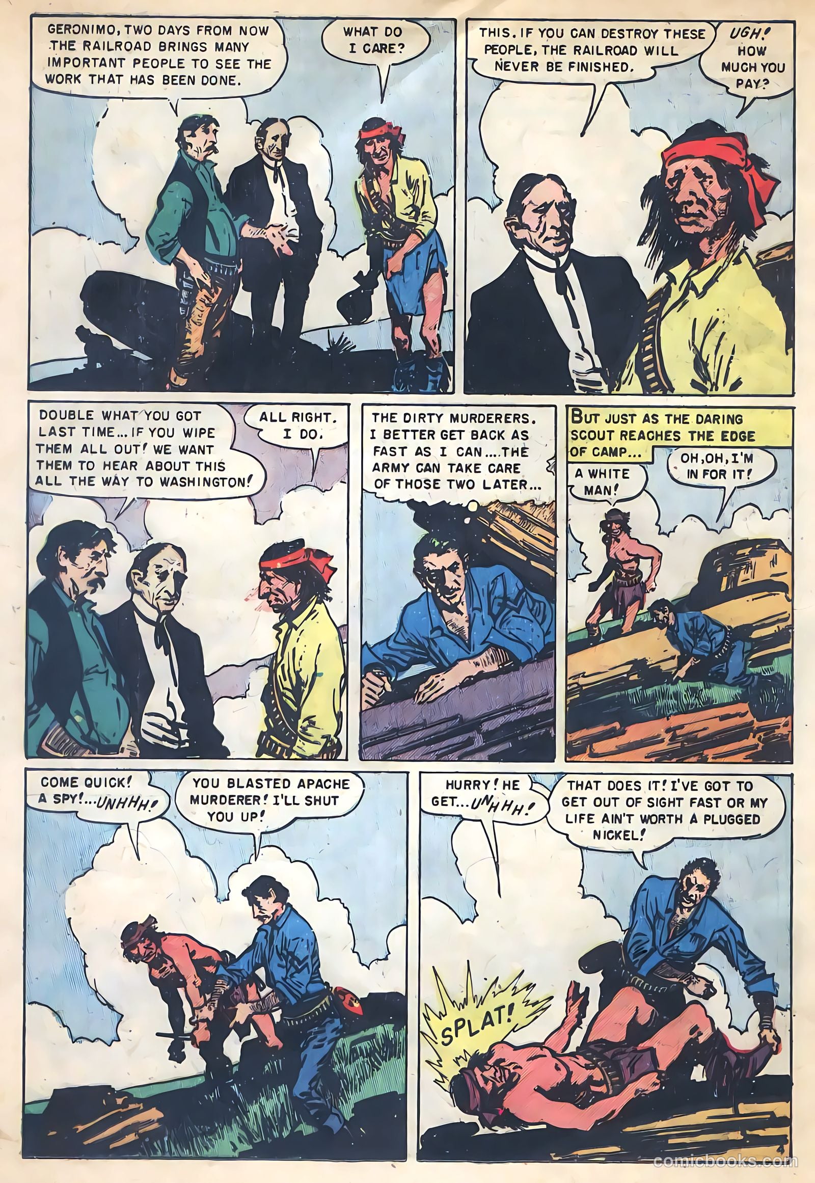 Geronimo 4 - Savage Raids Of Chief #1 — page 19 of 36