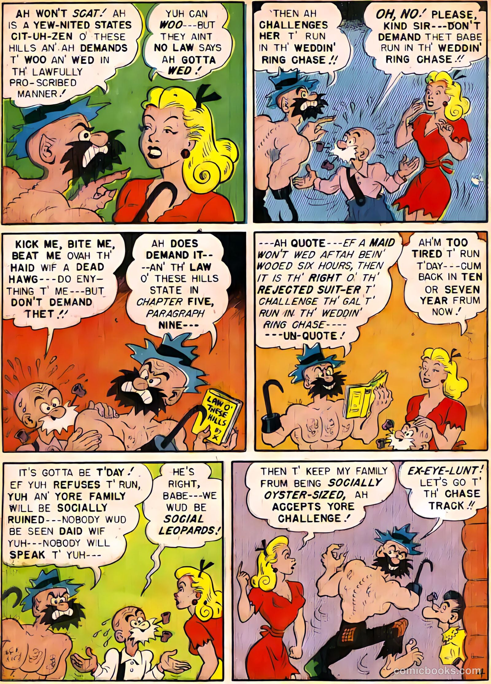 Babe, Darling of the Hills #10 (1949) — page 5 of 39