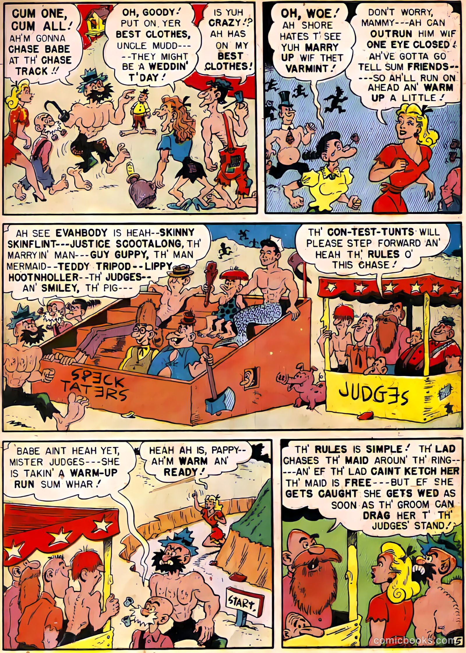 Babe, Darling of the Hills #10 (1949) — page 6 of 39