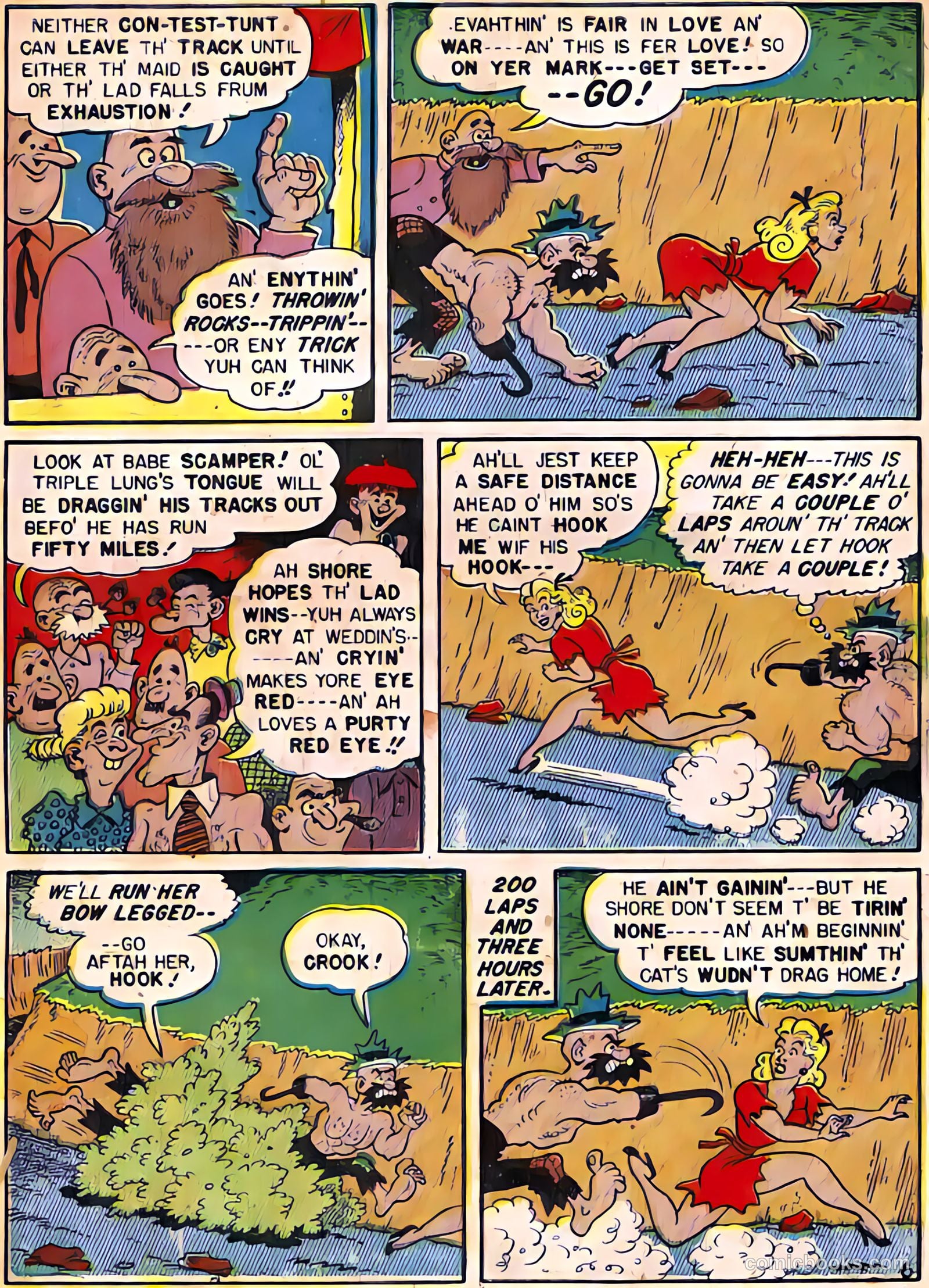 Babe, Darling of the Hills #10 (1949) — page 7 of 39