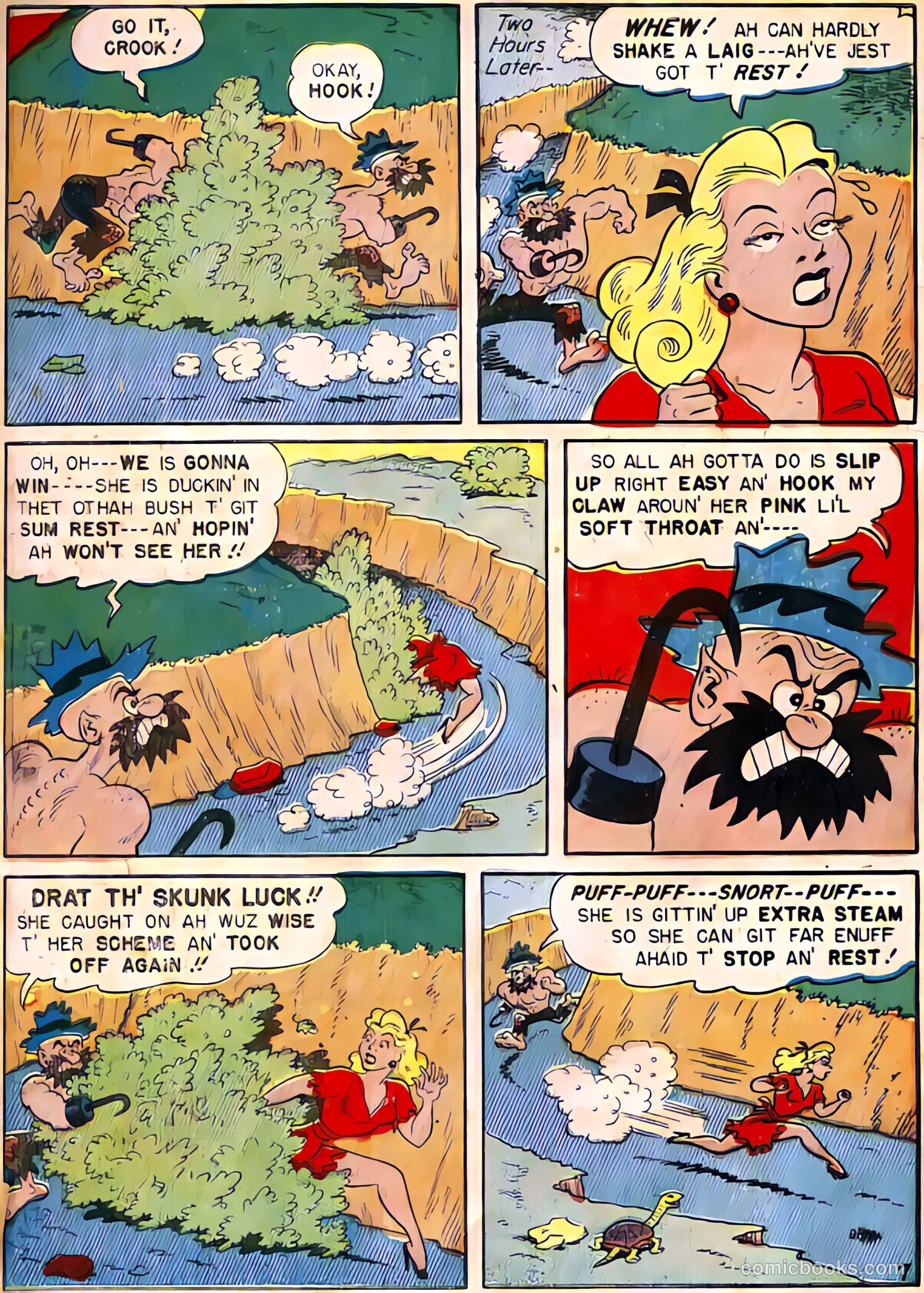 Babe, Darling of the Hills #10 (1949) — page 8 of 39