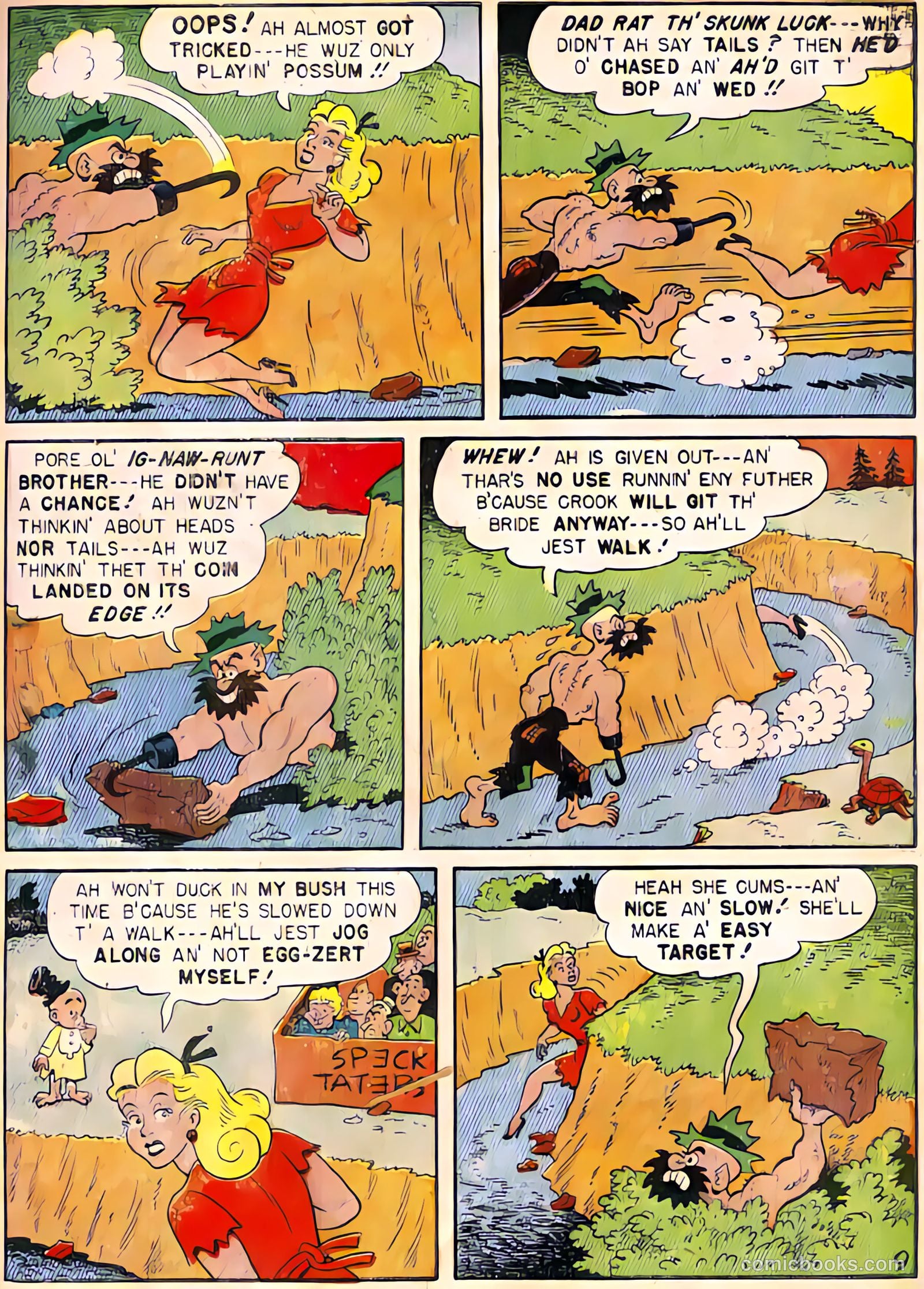 Babe, Darling of the Hills #10 (1949) — page 10 of 39