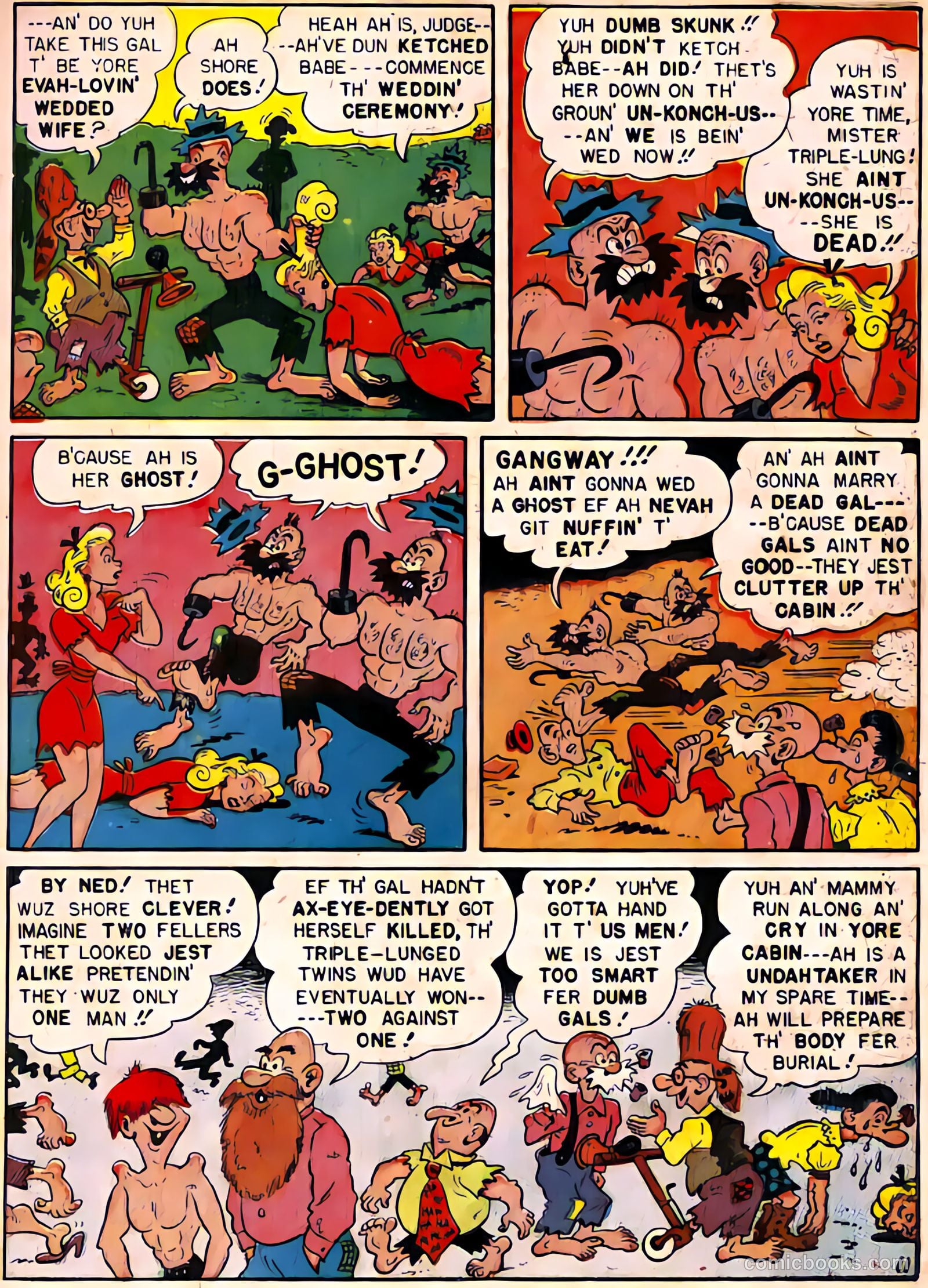 Babe, Darling of the Hills #10 (1949) — page 12 of 39
