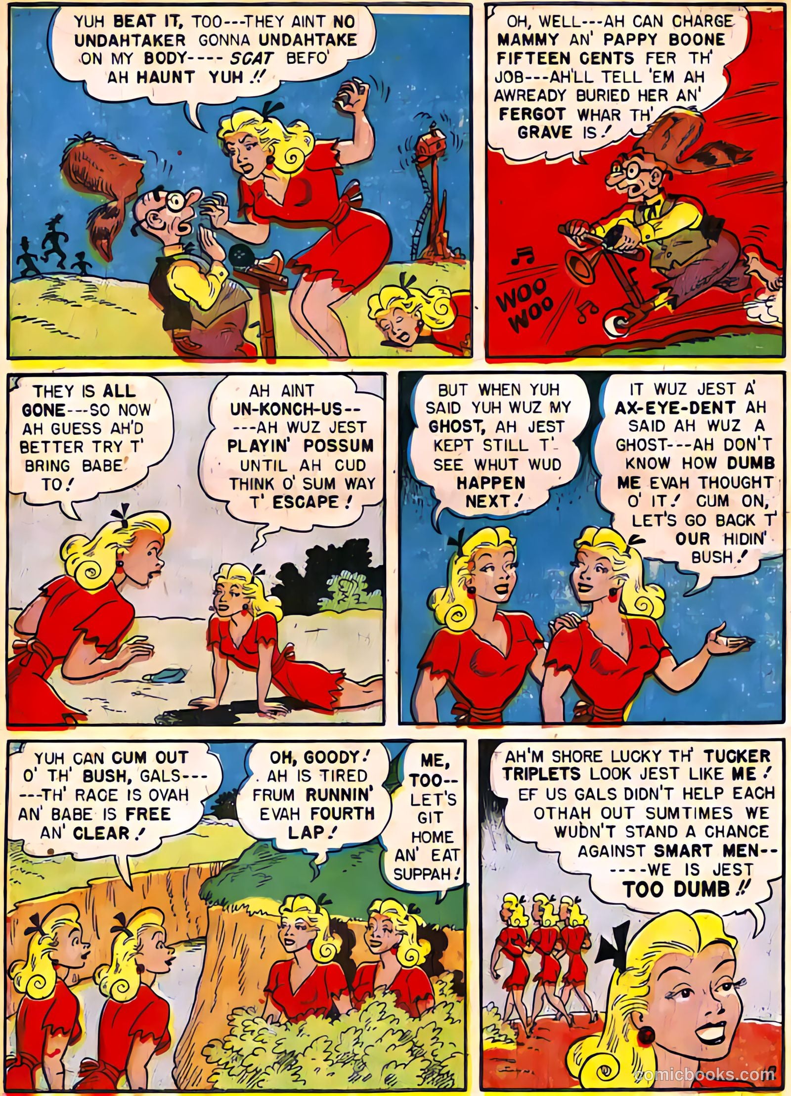 Babe, Darling of the Hills #10 (1949) — page 13 of 39
