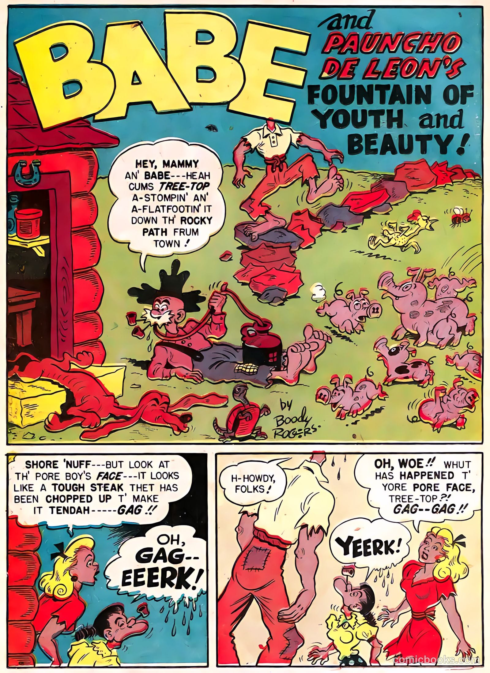 Babe, Darling of the Hills #10 (1949) — page 14 of 39