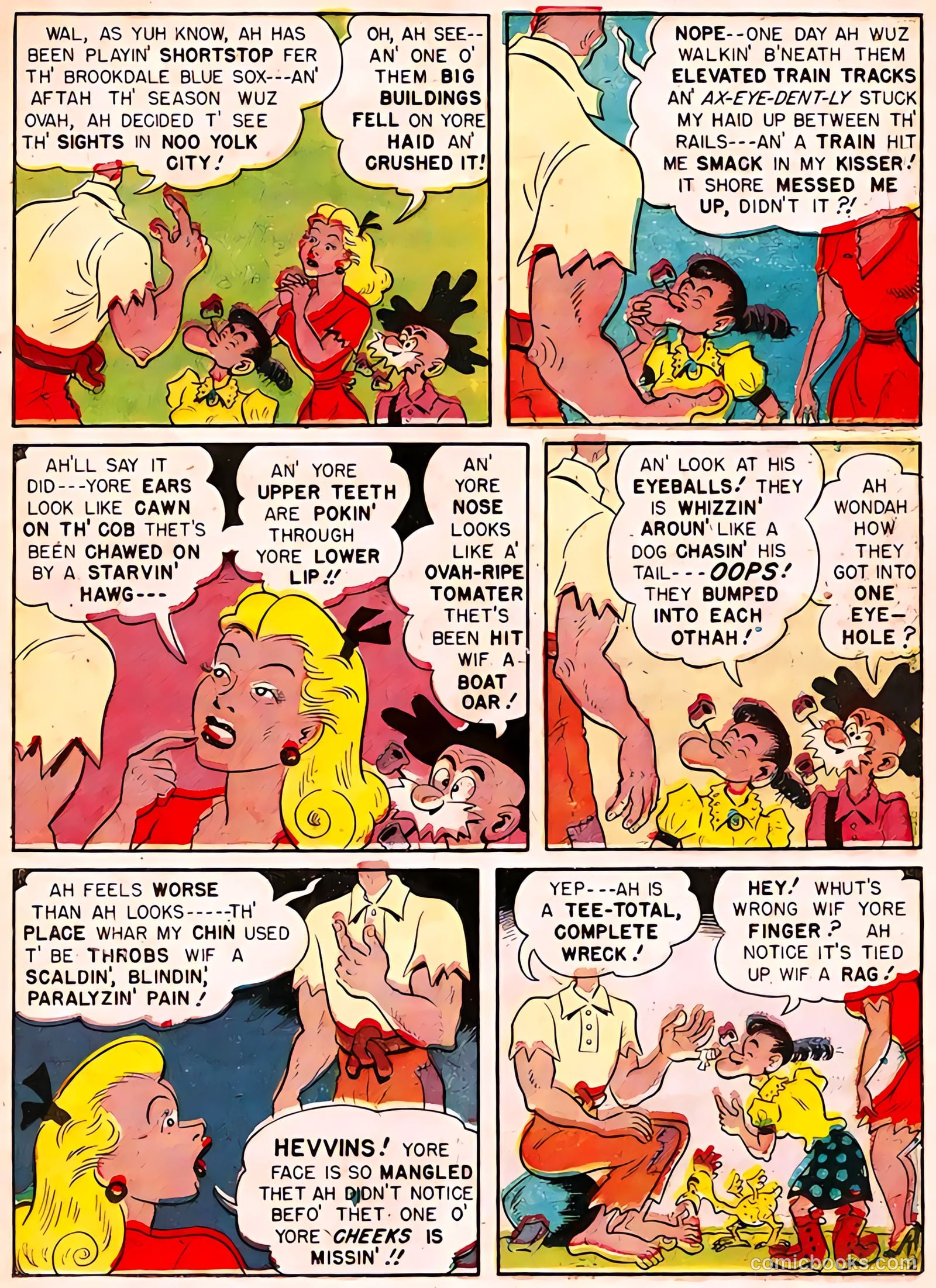 Babe, Darling of the Hills #10 (1949) — page 15 of 39