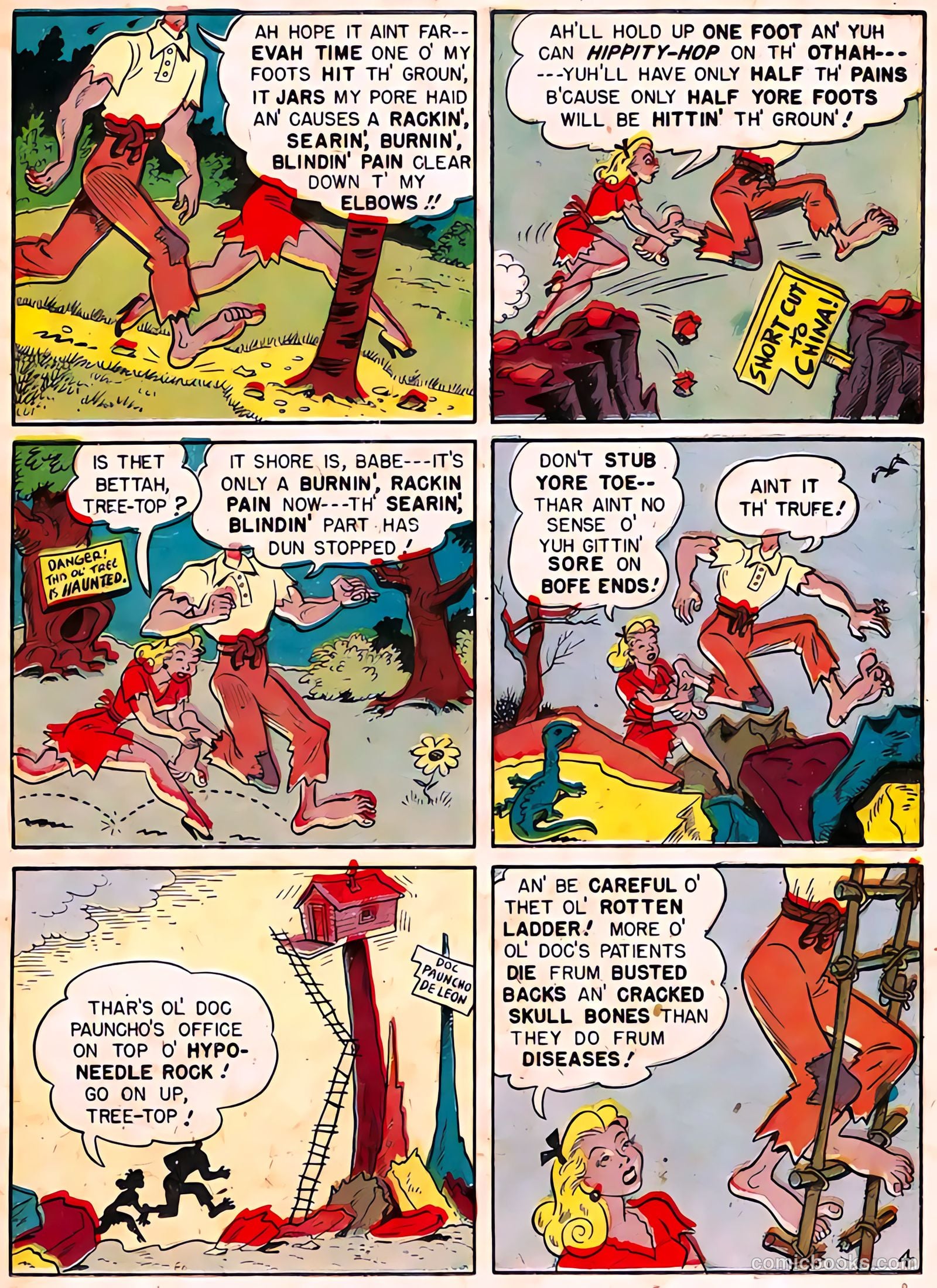 Babe, Darling of the Hills #10 (1949) — page 17 of 39