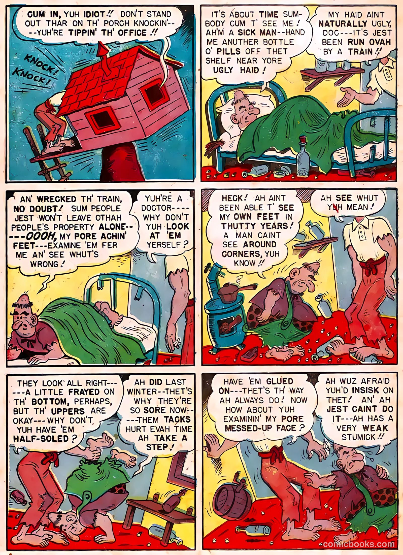 Babe, Darling of the Hills #10 (1949) — page 18 of 39