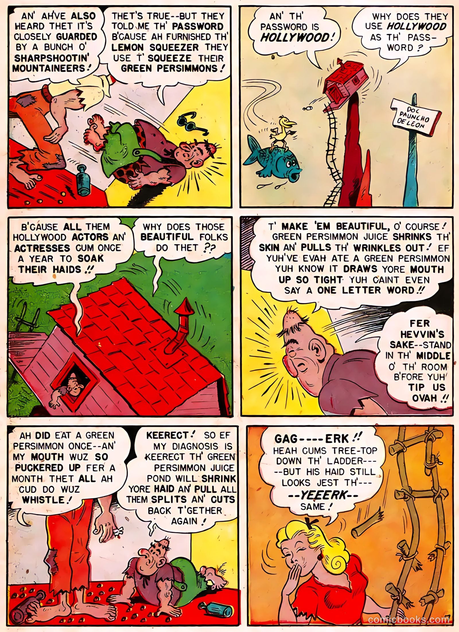 Babe, Darling of the Hills #10 (1949) — page 20 of 39