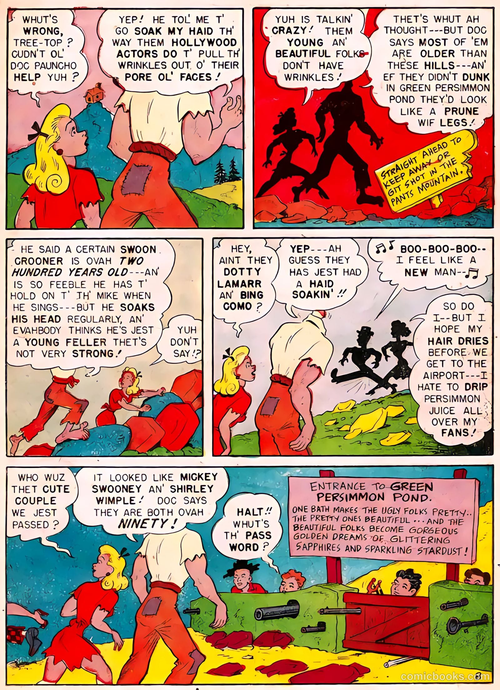 Babe, Darling of the Hills #10 (1949) — page 21 of 39