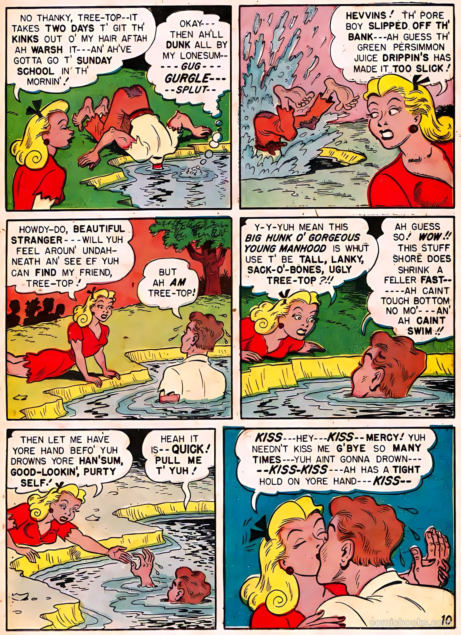 Babe, Darling of the Hills #10 (1949) — page 23 of 39