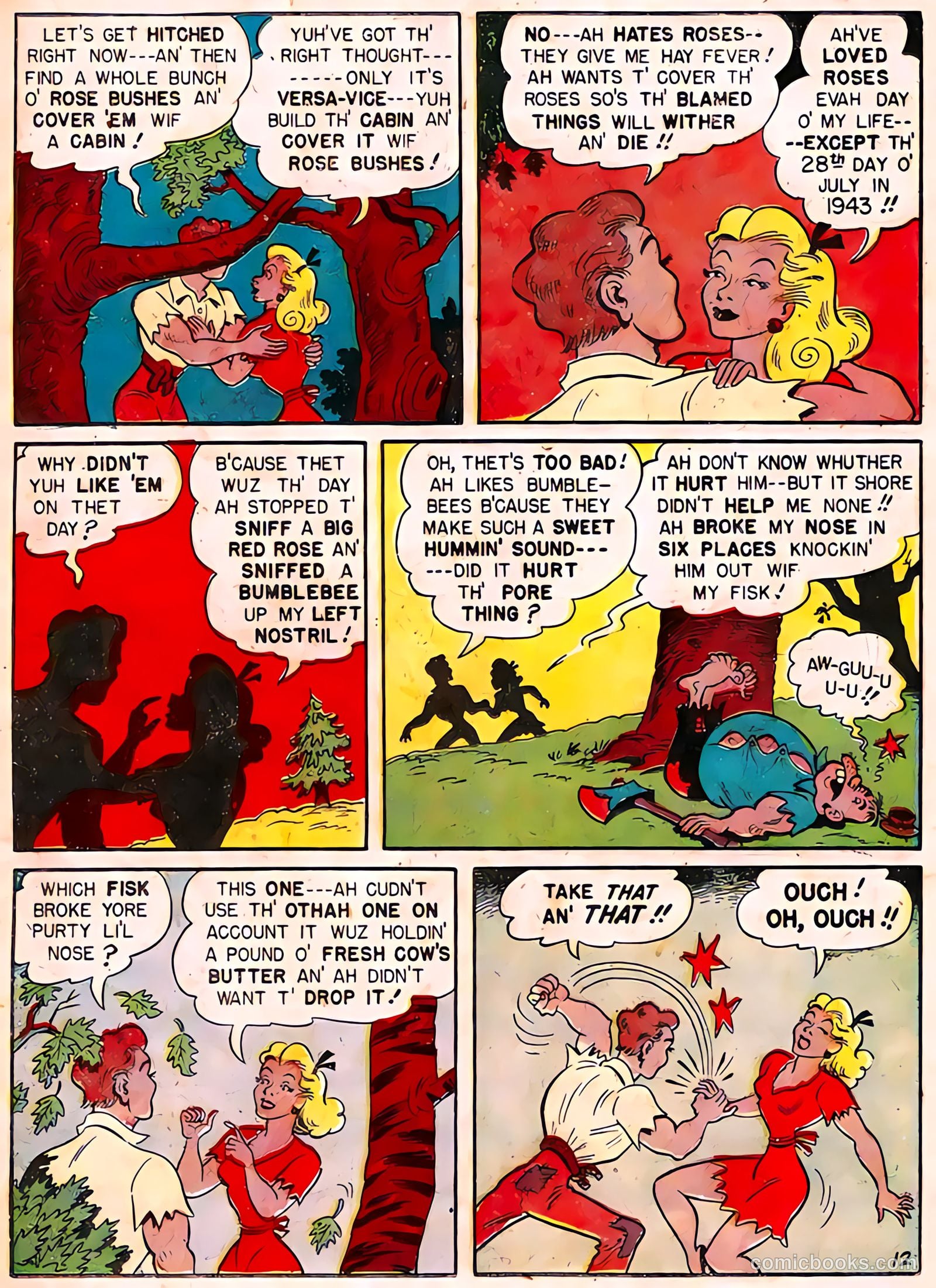 Babe, Darling of the Hills #10 (1949) — page 25 of 39