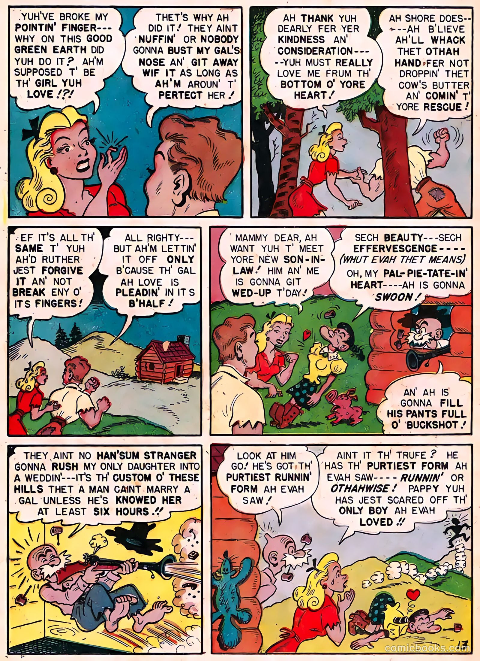 Babe, Darling of the Hills #10 (1949) — page 26 of 39