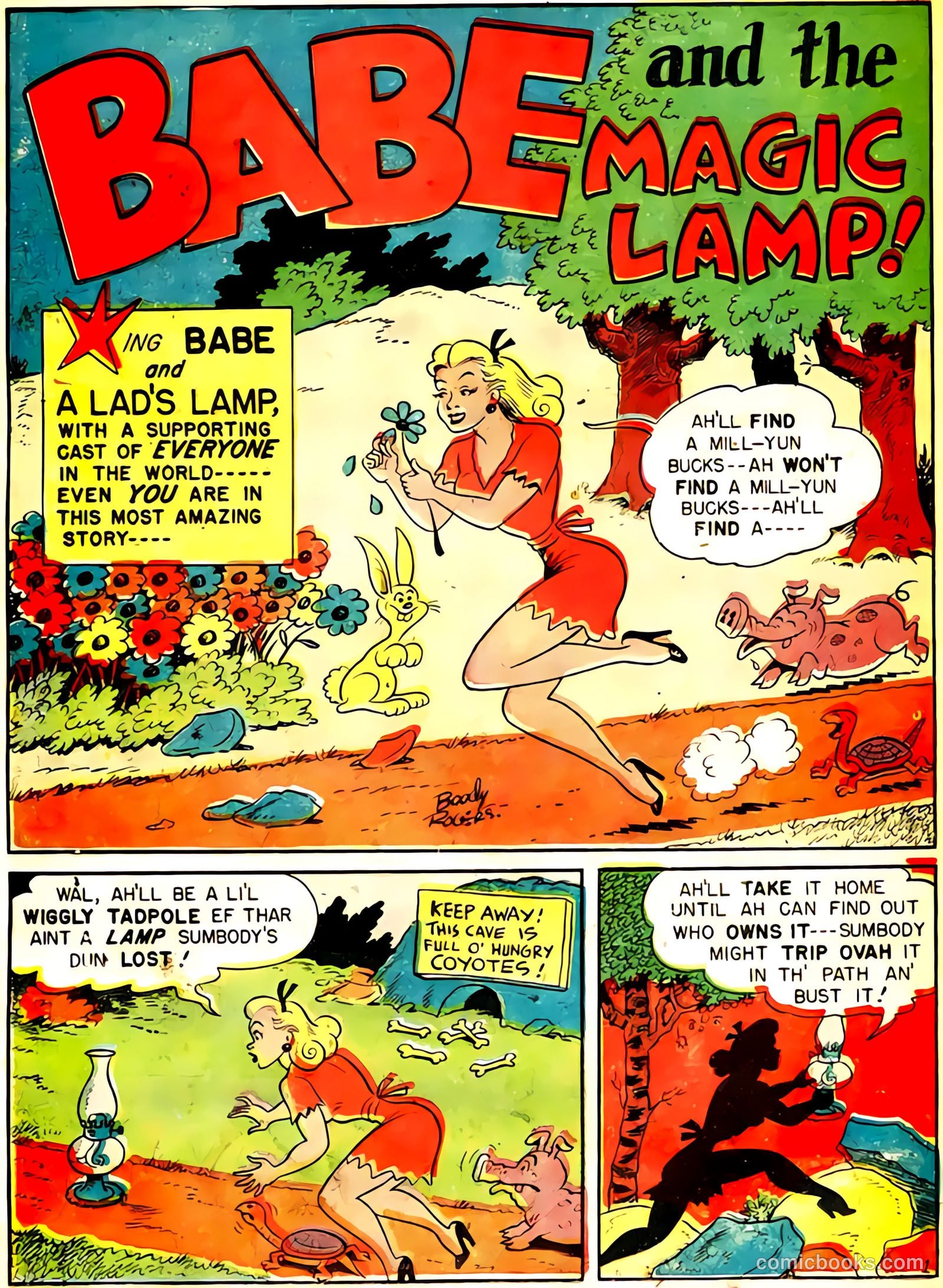 Babe, Darling of the Hills #10 (1949) — page 27 of 39