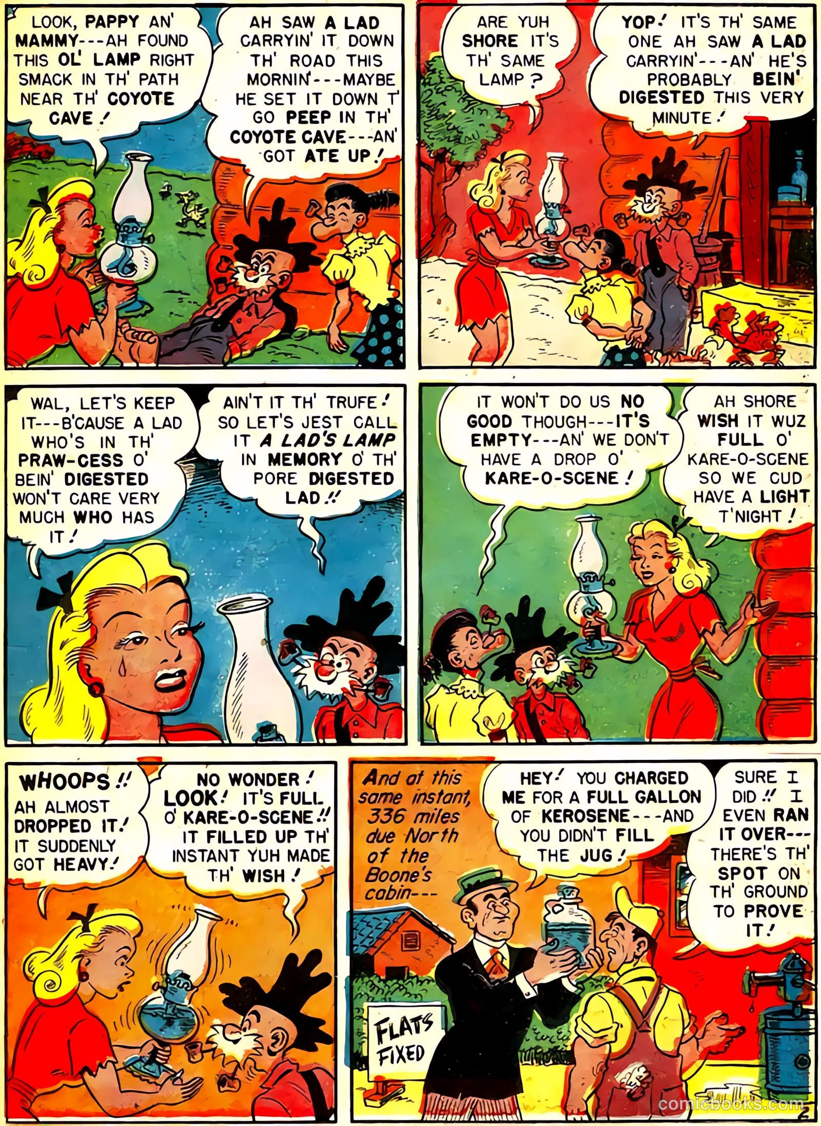 Babe, Darling of the Hills #10 (1949) — page 28 of 39