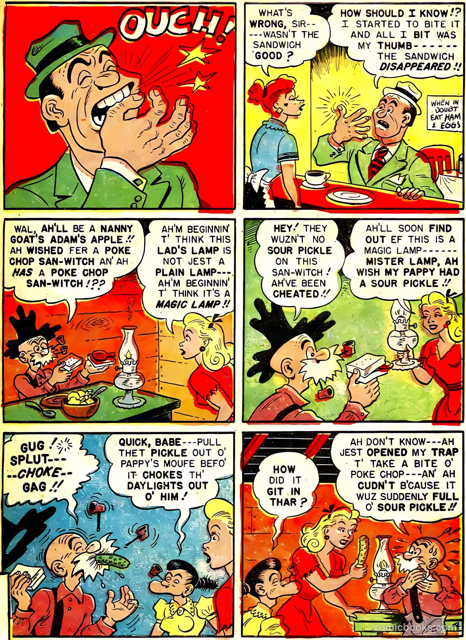 Babe, Darling of the Hills #10 (1949) — page 30 of 39
