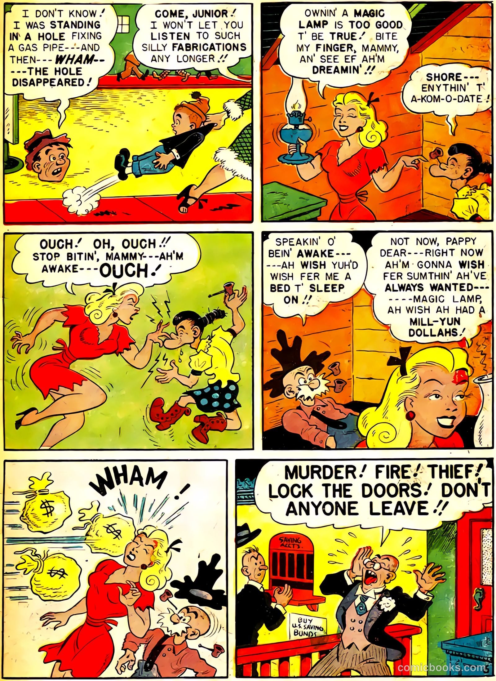 Babe, Darling of the Hills #10 (1949) — page 32 of 39