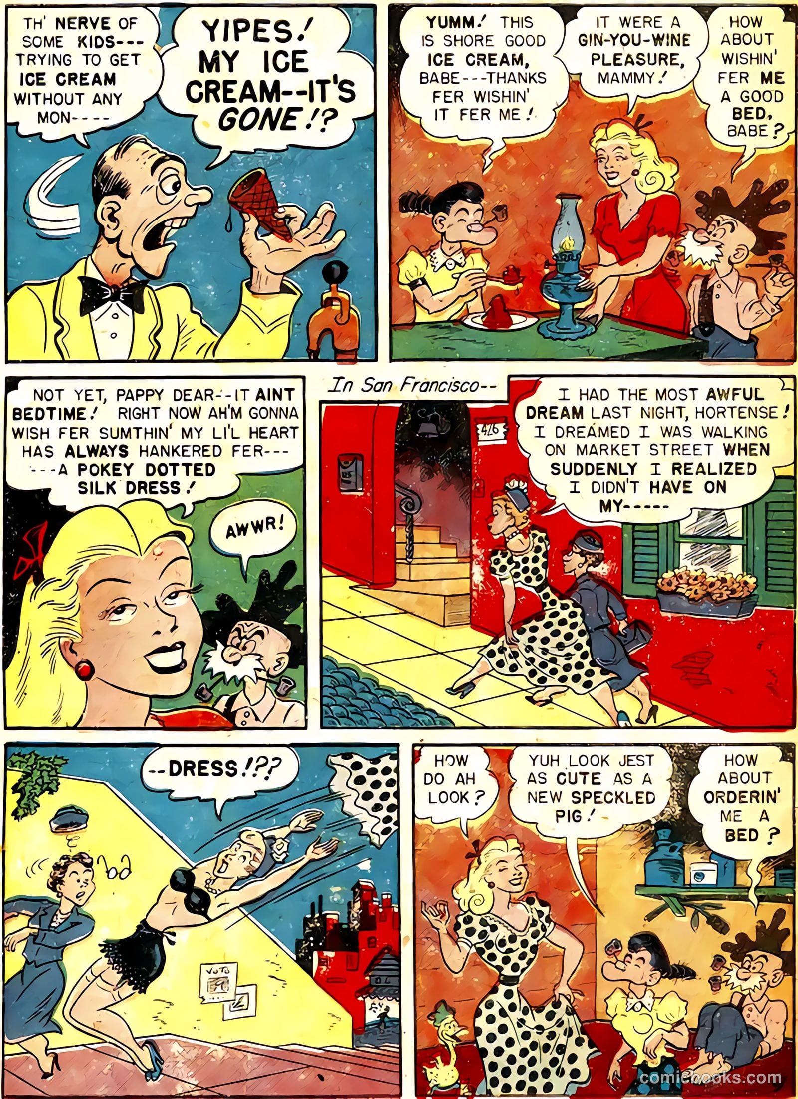 Babe, Darling of the Hills #10 (1949) — page 35 of 39
