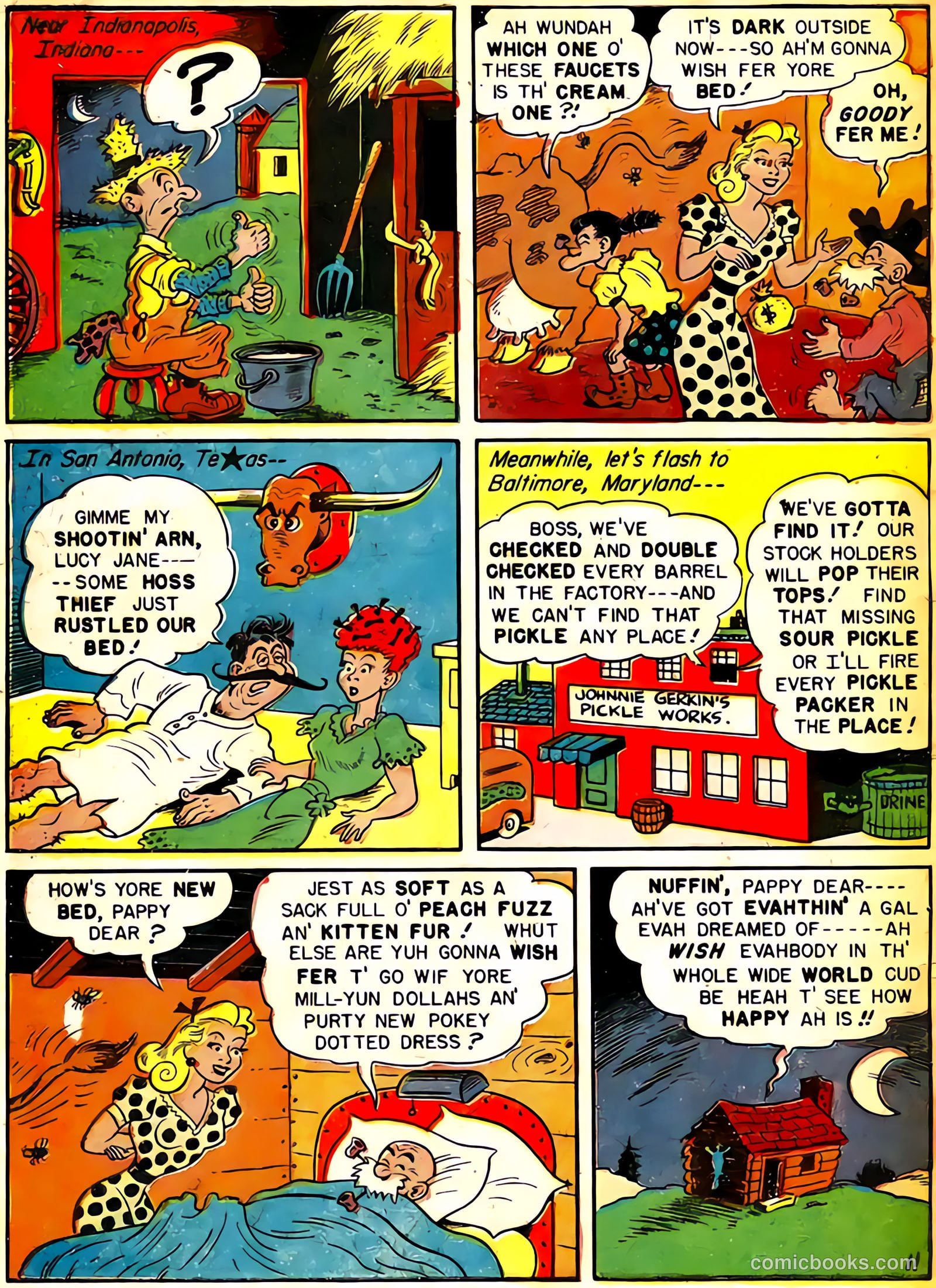 Babe, Darling of the Hills #10 (1949) — page 37 of 39
