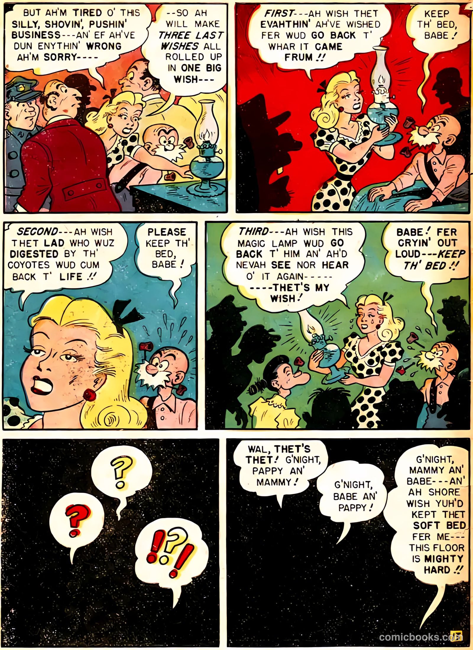 Babe, Darling of the Hills #10 (1949) — page 39 of 39