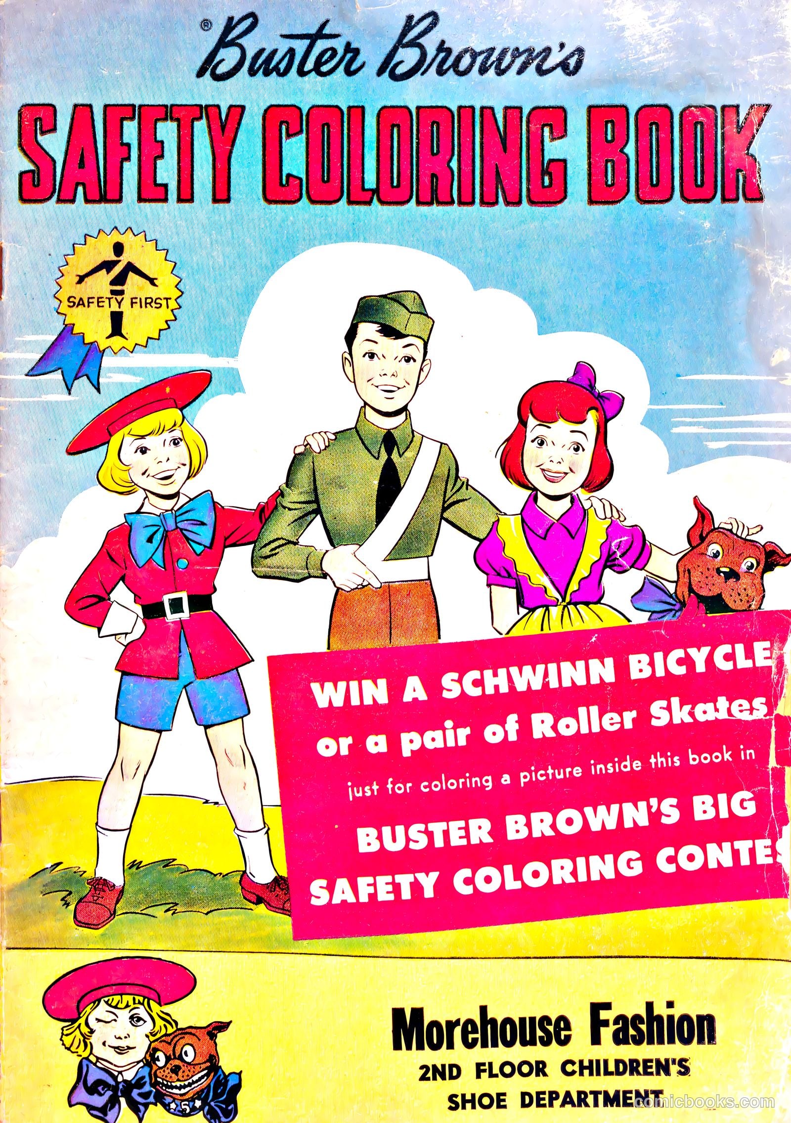 Buster Brown's Safety Coloring Book #nn