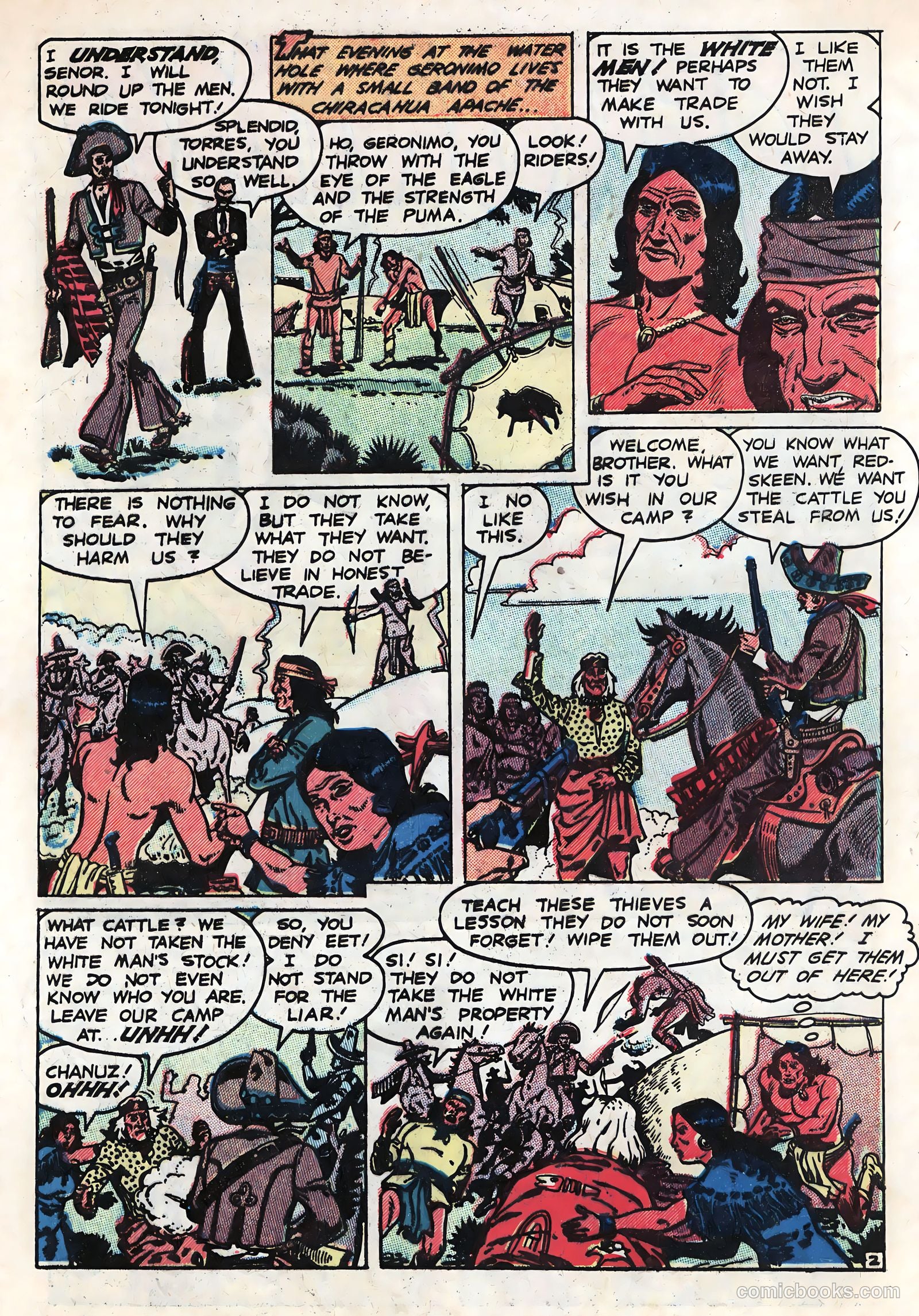 Geronimo 1 - Indian Fighter #1 — page 4 of 35