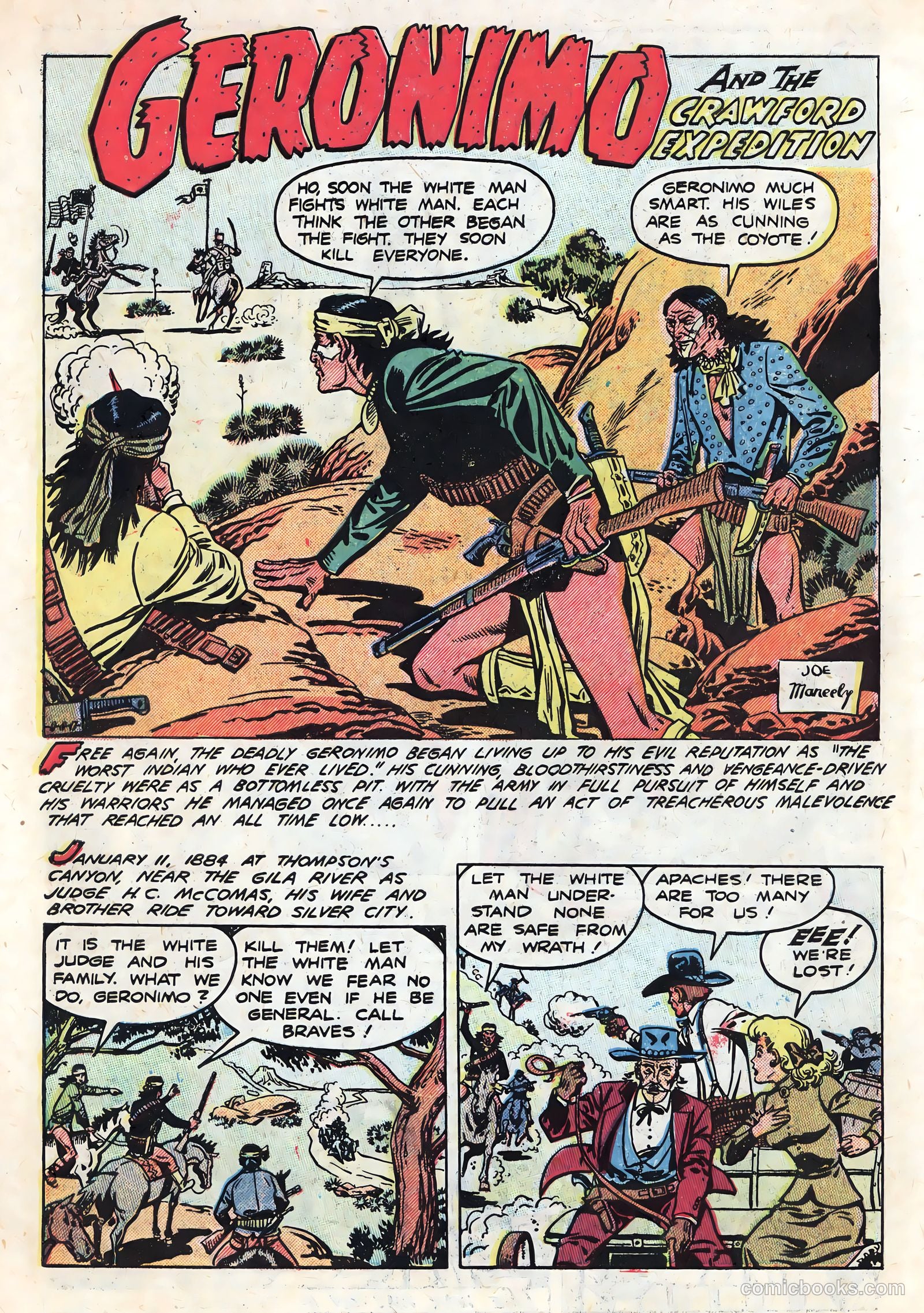 Geronimo 1 - Indian Fighter #1 — page 10 of 35
