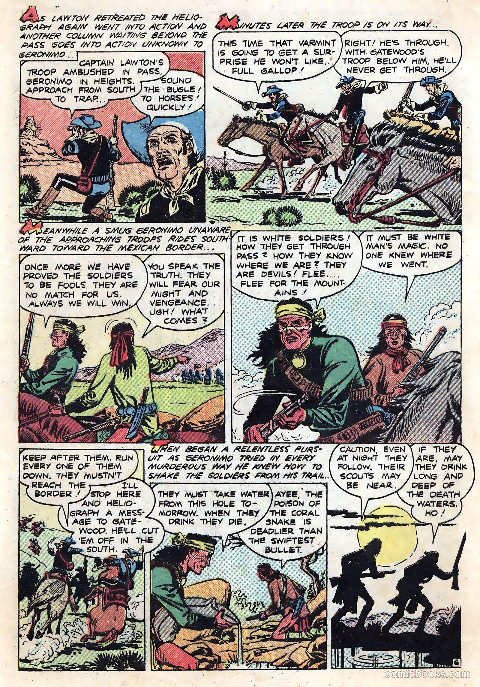 Geronimo 1 - Indian Fighter #1 — page 32 of 35