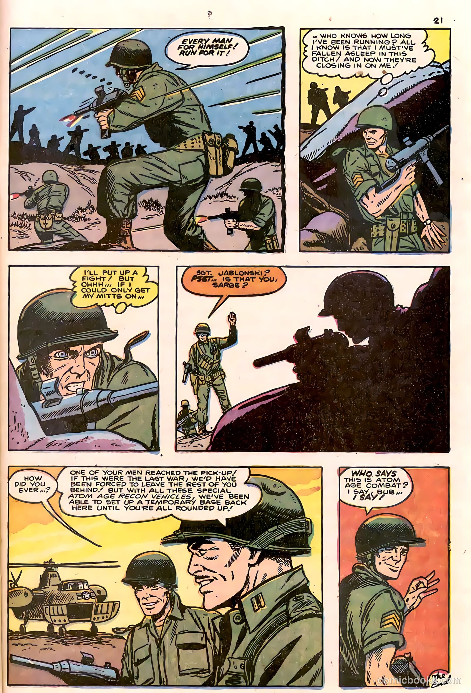 Atom-Age Combat #6 (1958) — page 24 of 37