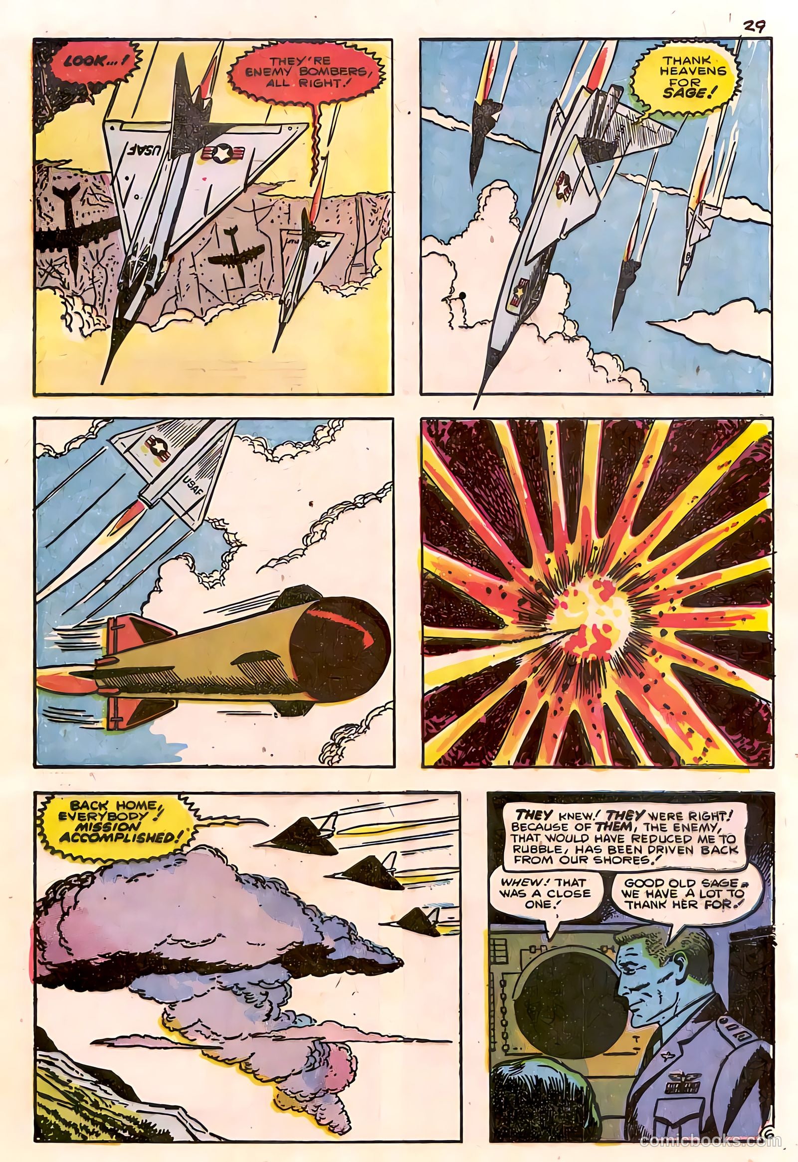 Atom-Age Combat #6 (1958) — page 32 of 37