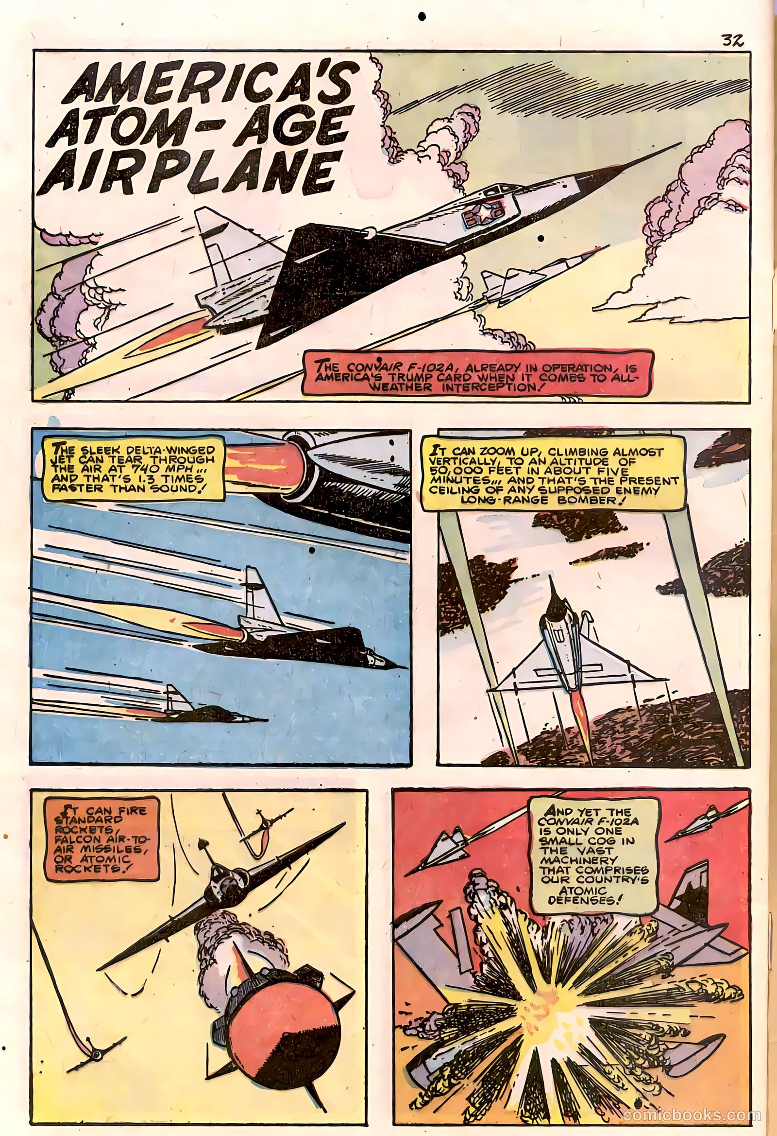 Atom-Age Combat #6 (1958) — page 35 of 37