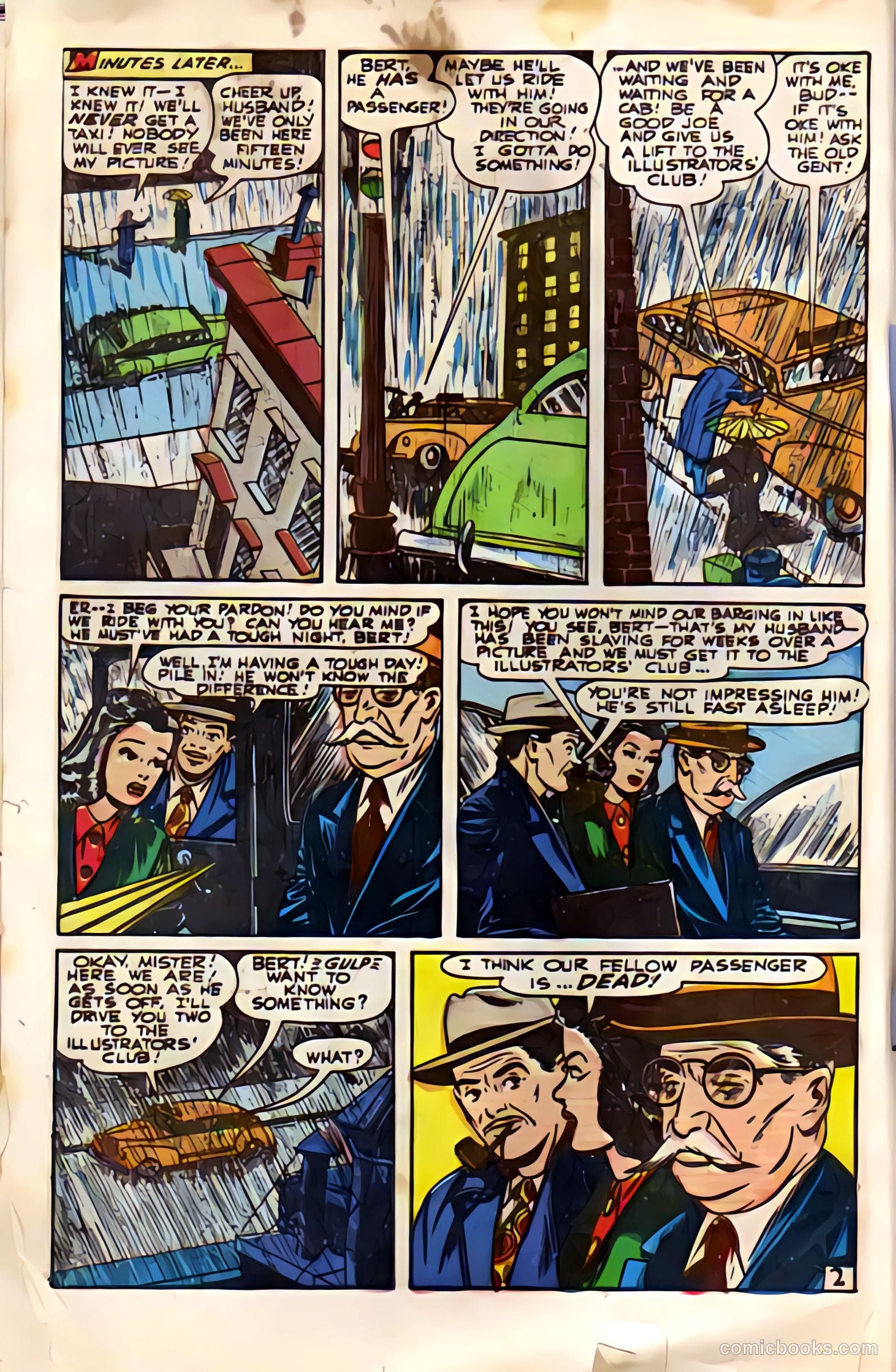 Super-Mystery Comics v8 #5 — page 3 of 33