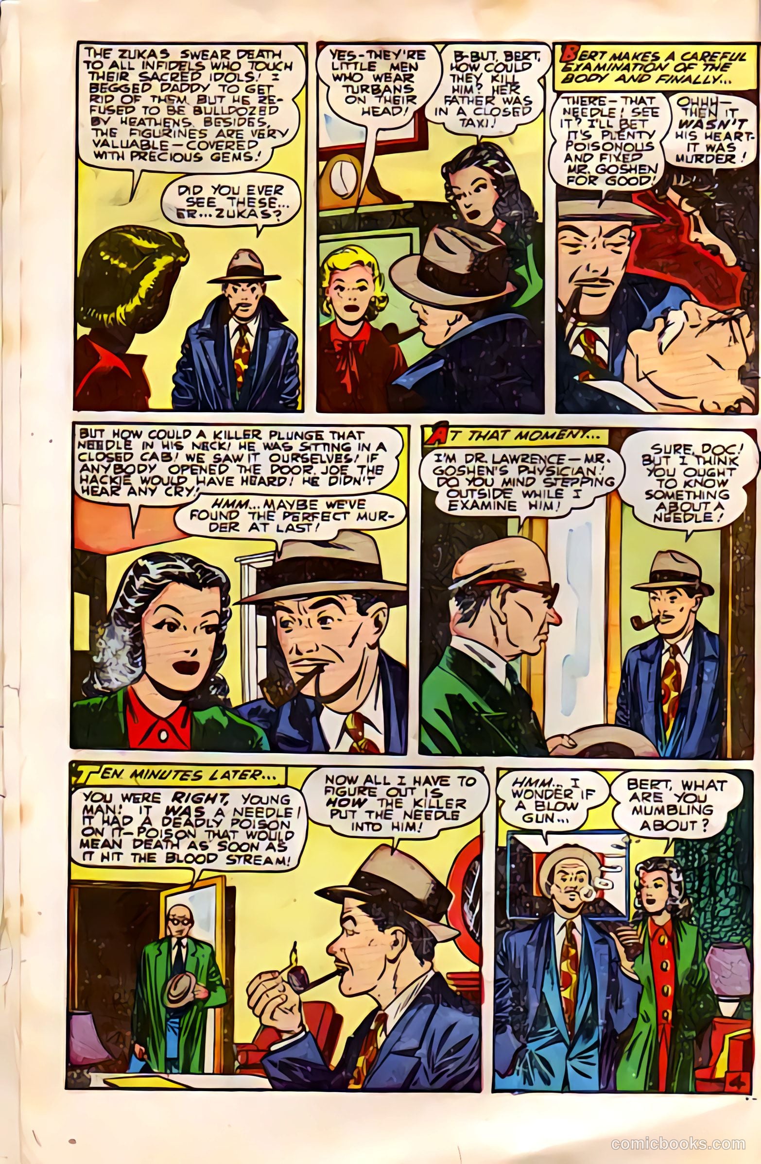 Super-Mystery Comics v8 #5 — page 5 of 33