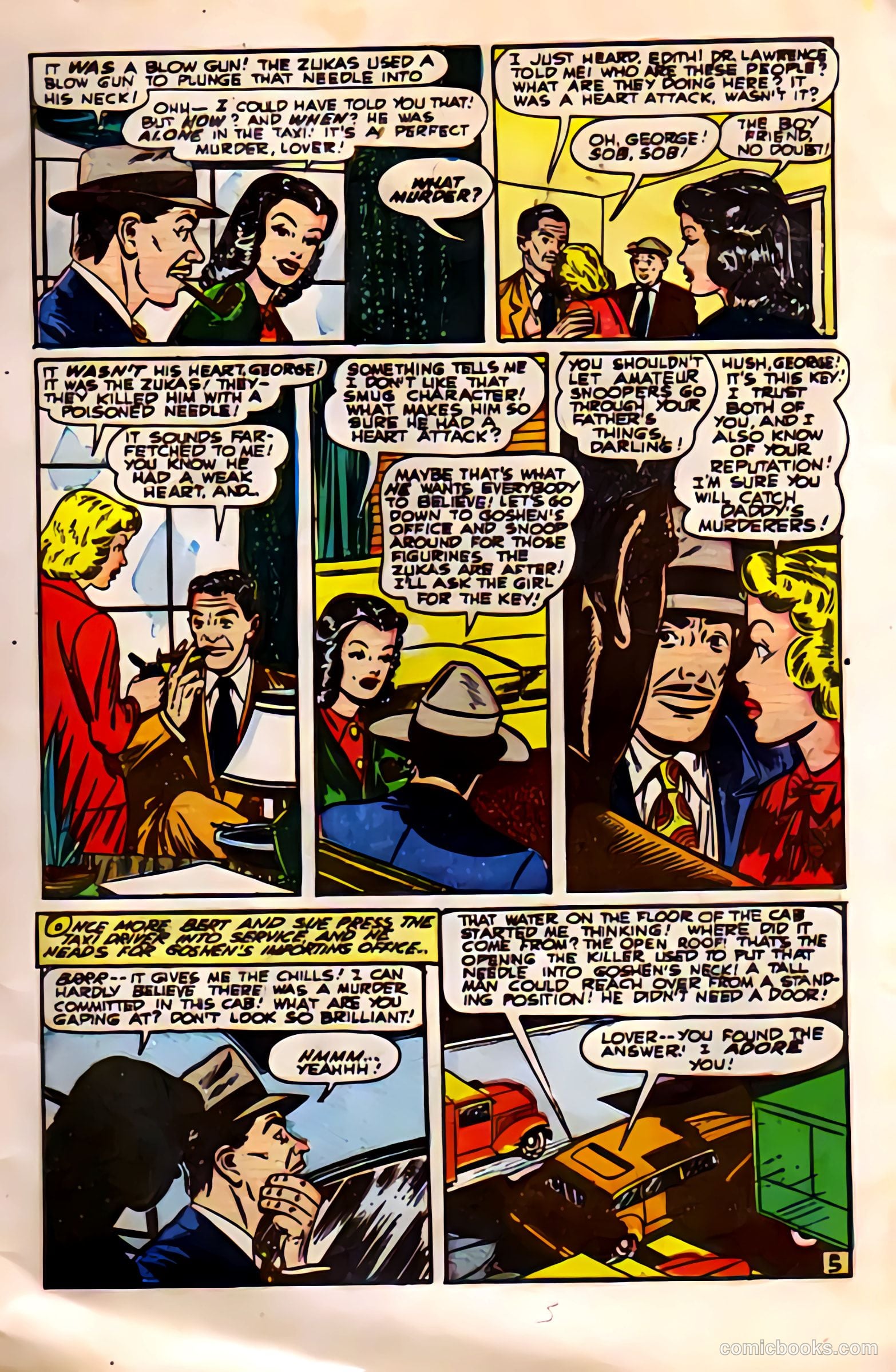 Super-Mystery Comics v8 #5 — page 6 of 33