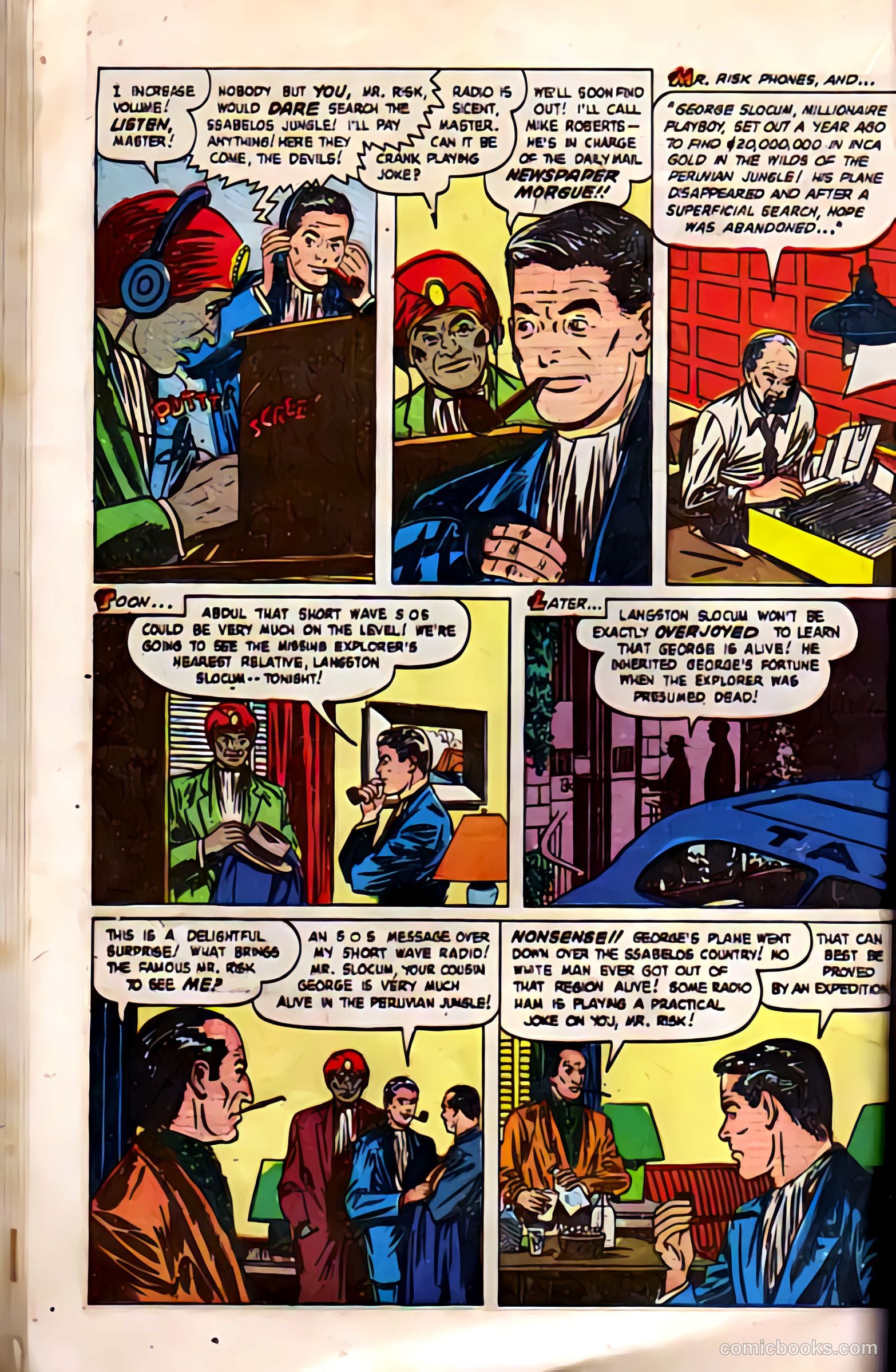 Super-Mystery Comics v8 #5 — page 19 of 33
