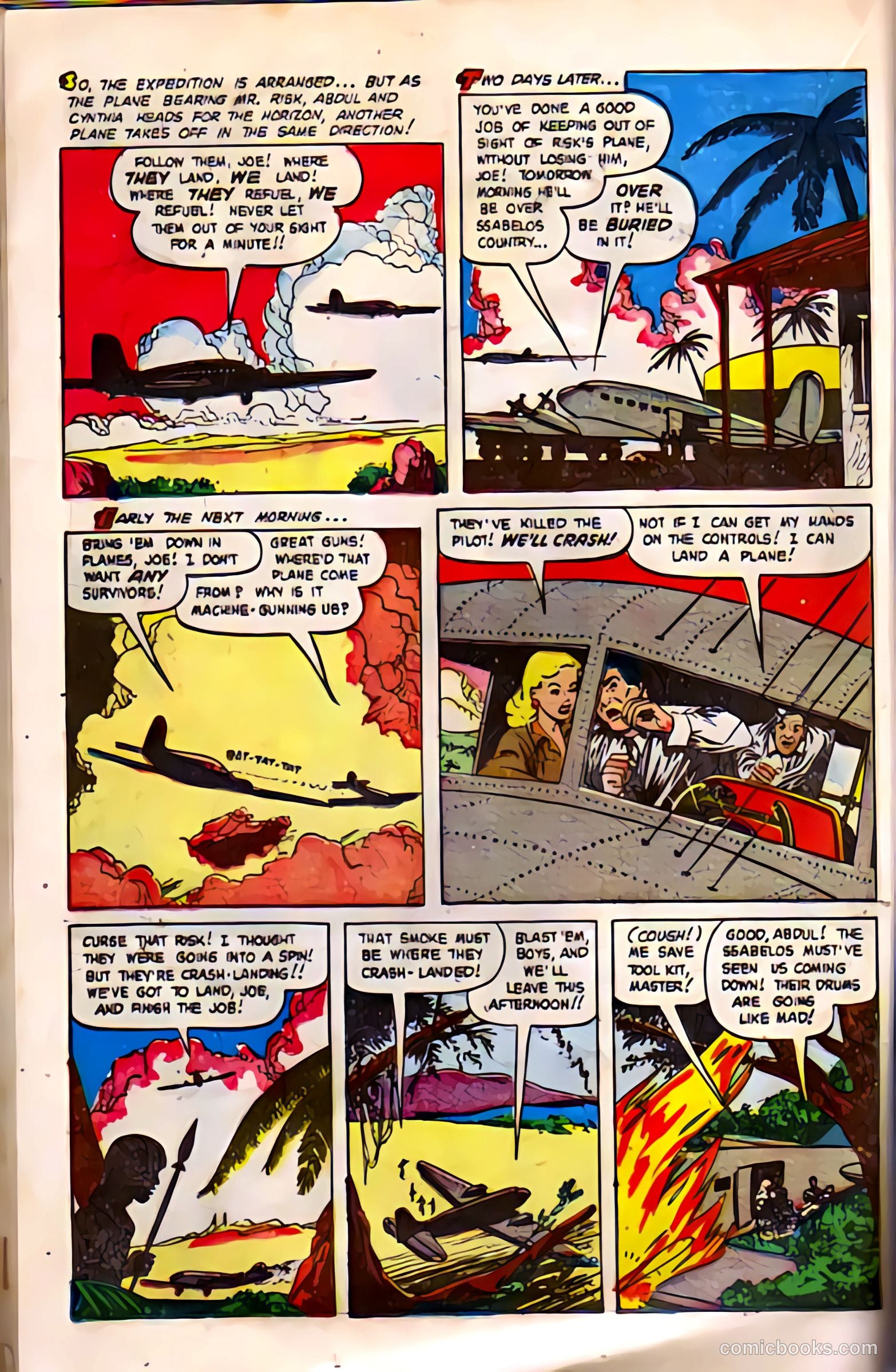 Super-Mystery Comics v8 #5 — page 21 of 33