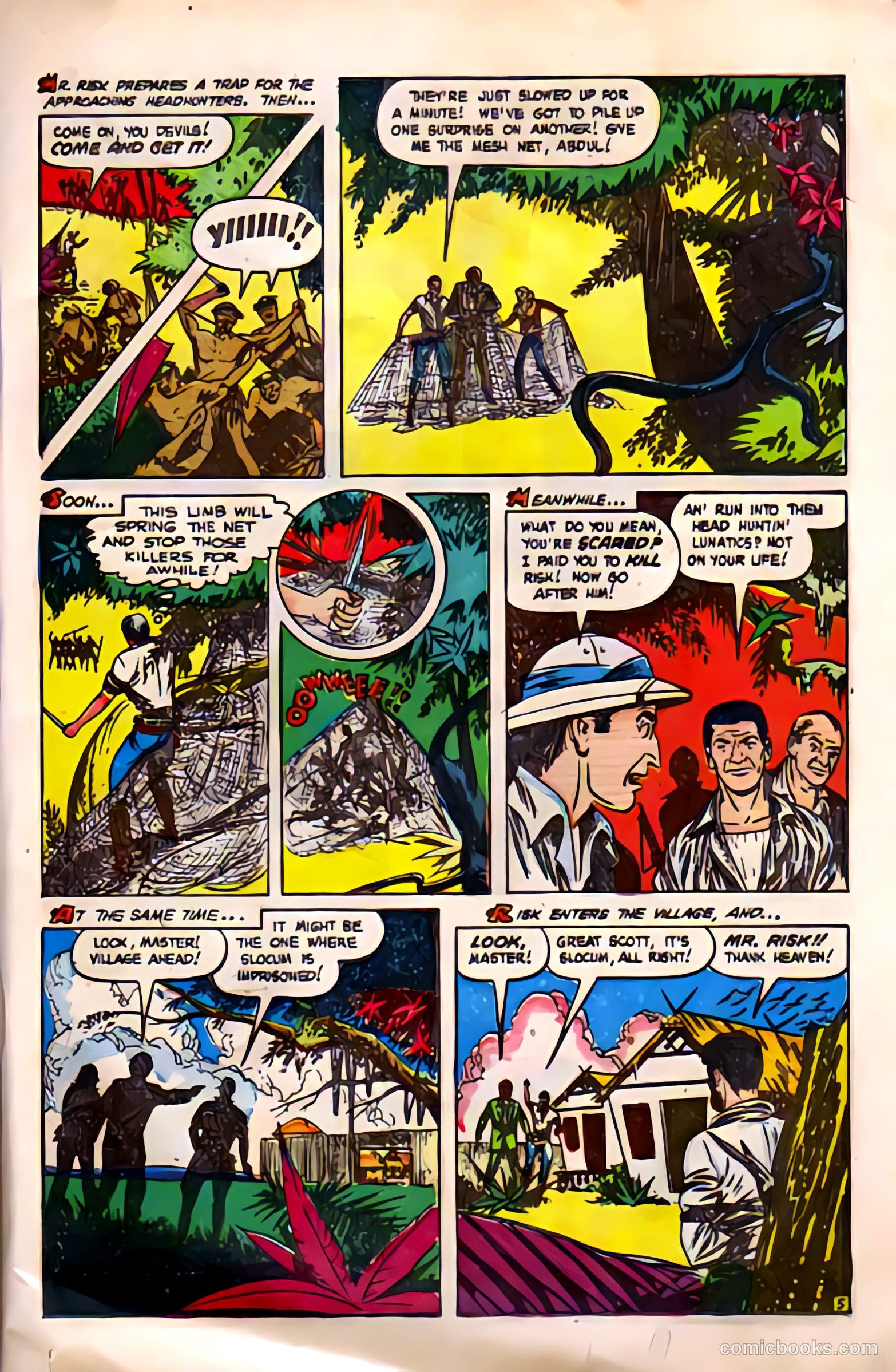 Super-Mystery Comics v8 #5 — page 22 of 33