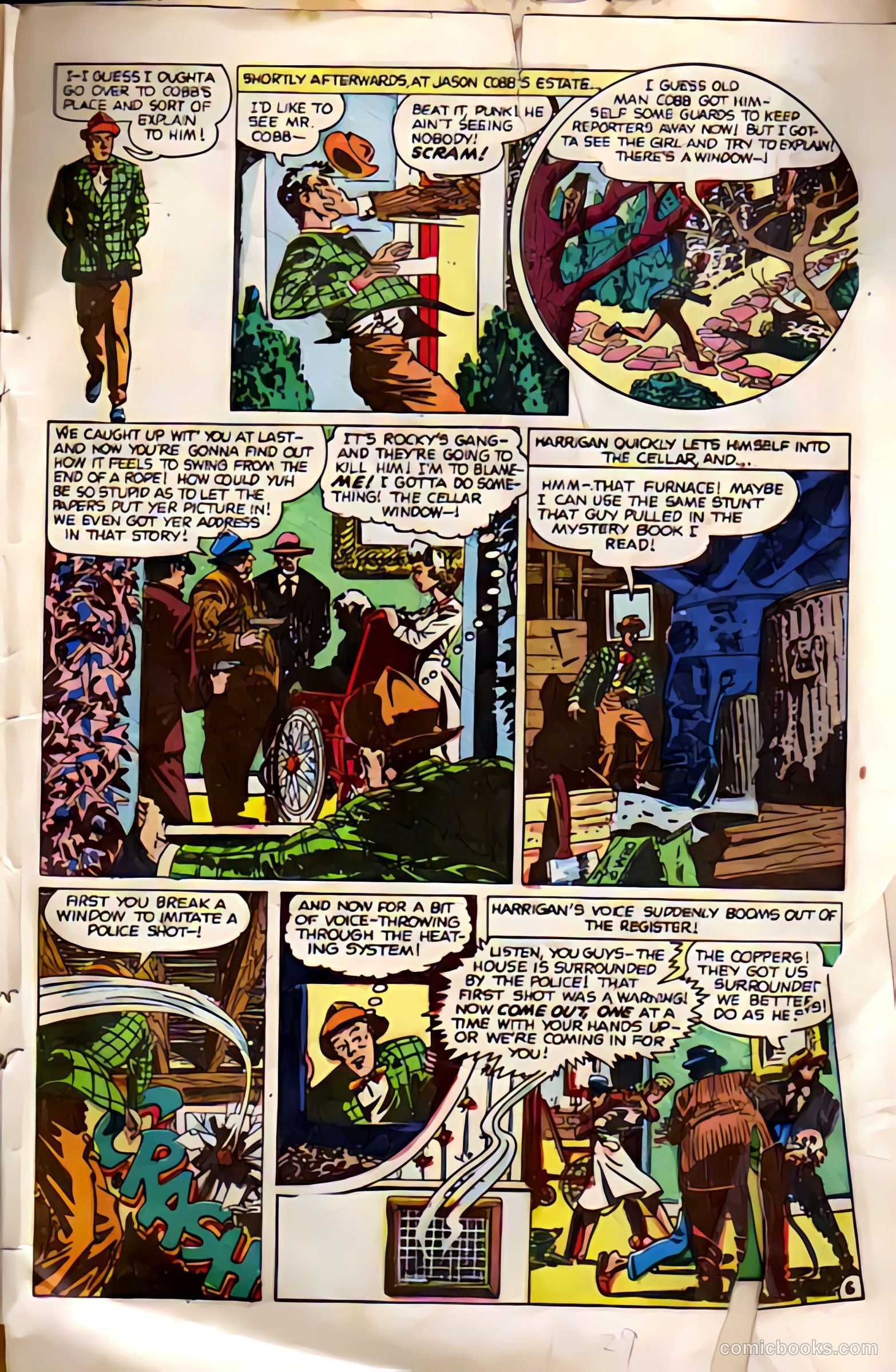 Super-Mystery Comics v8 #5 — page 32 of 33