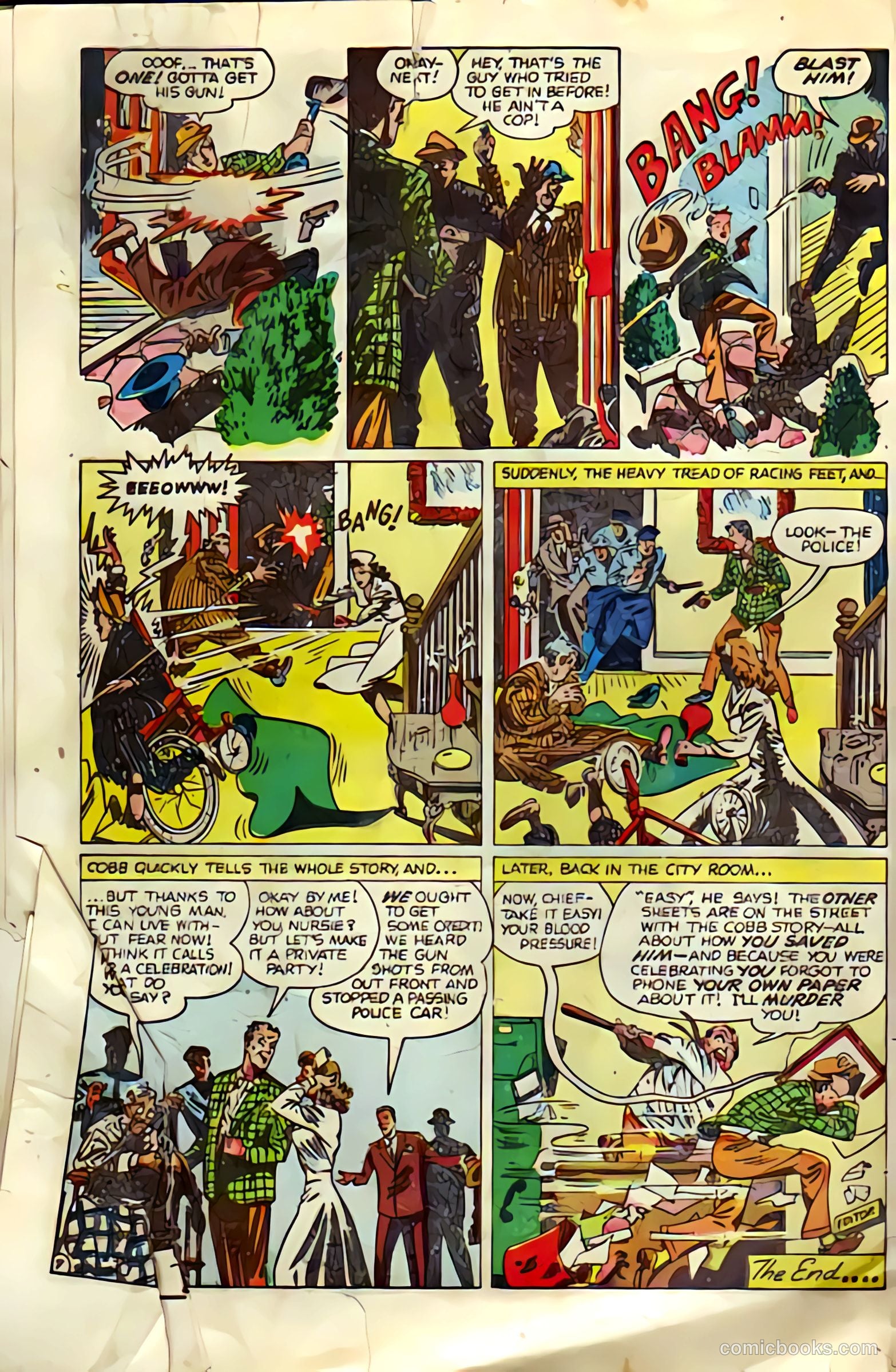 Super-Mystery Comics v8 #5 — page 33 of 33