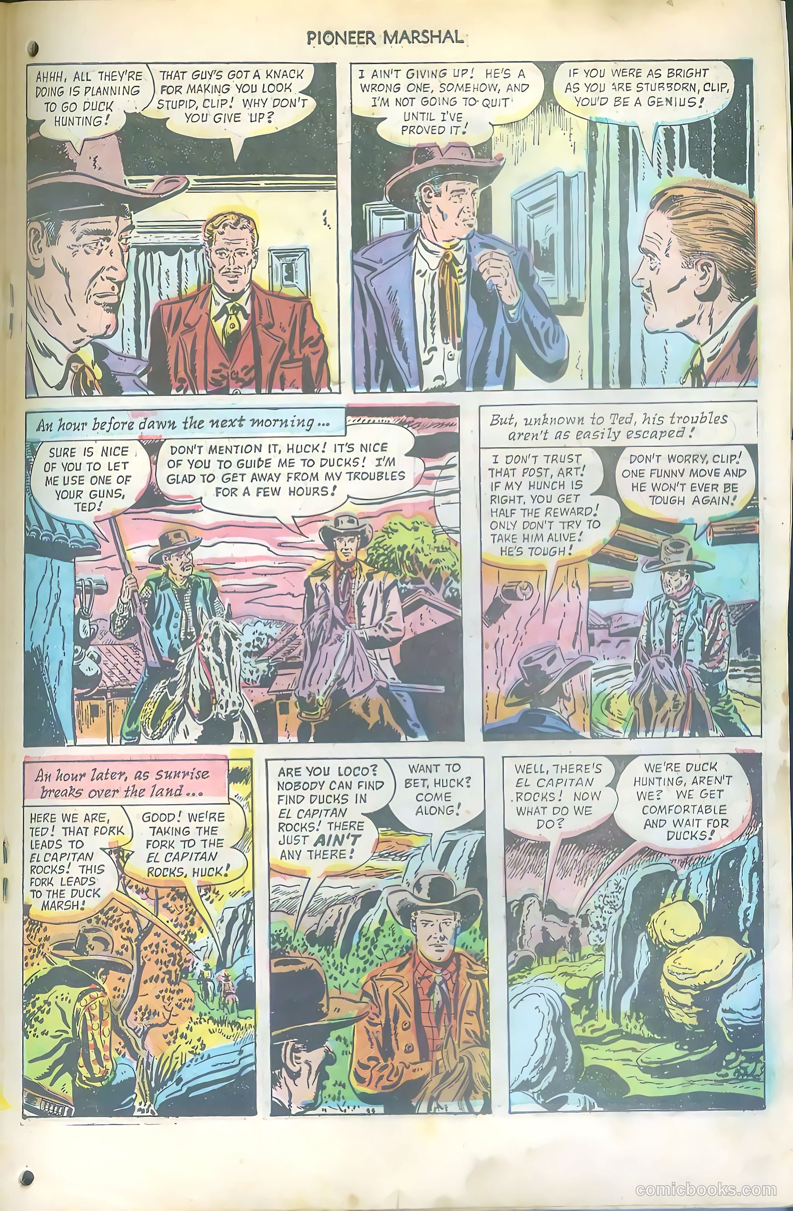 Monte Hale - Pioneer Marshal #1 — page 18 of 34