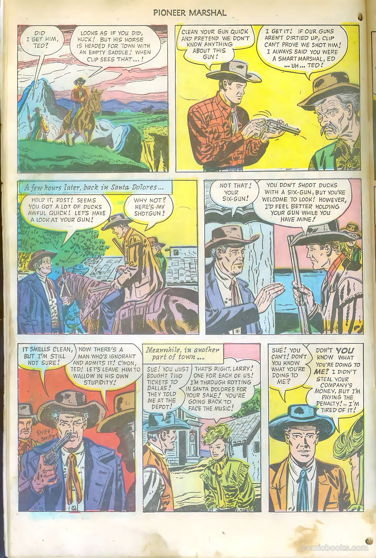 Monte Hale - Pioneer Marshal #1 — page 21 of 34