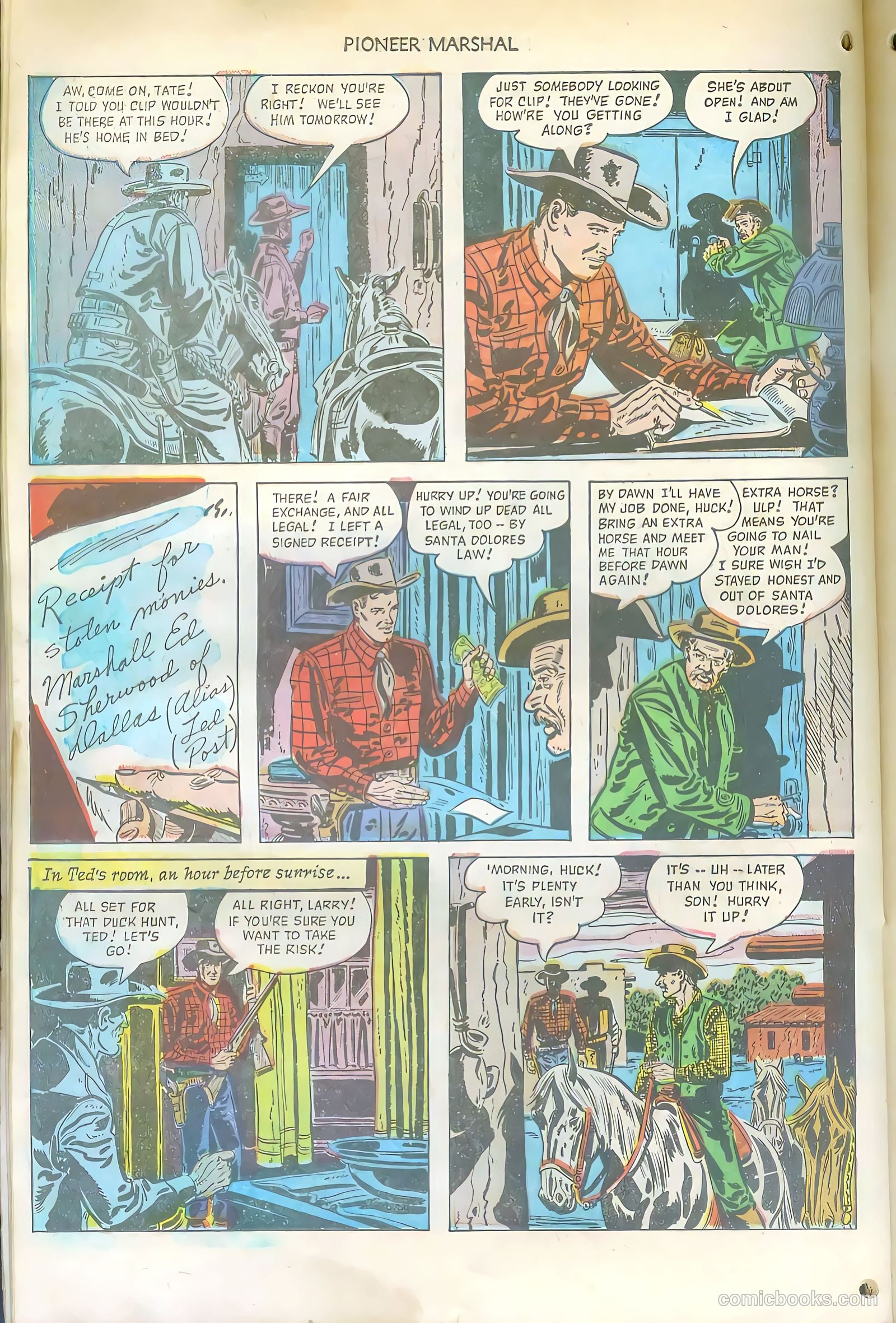 Monte Hale - Pioneer Marshal #1 — page 25 of 34