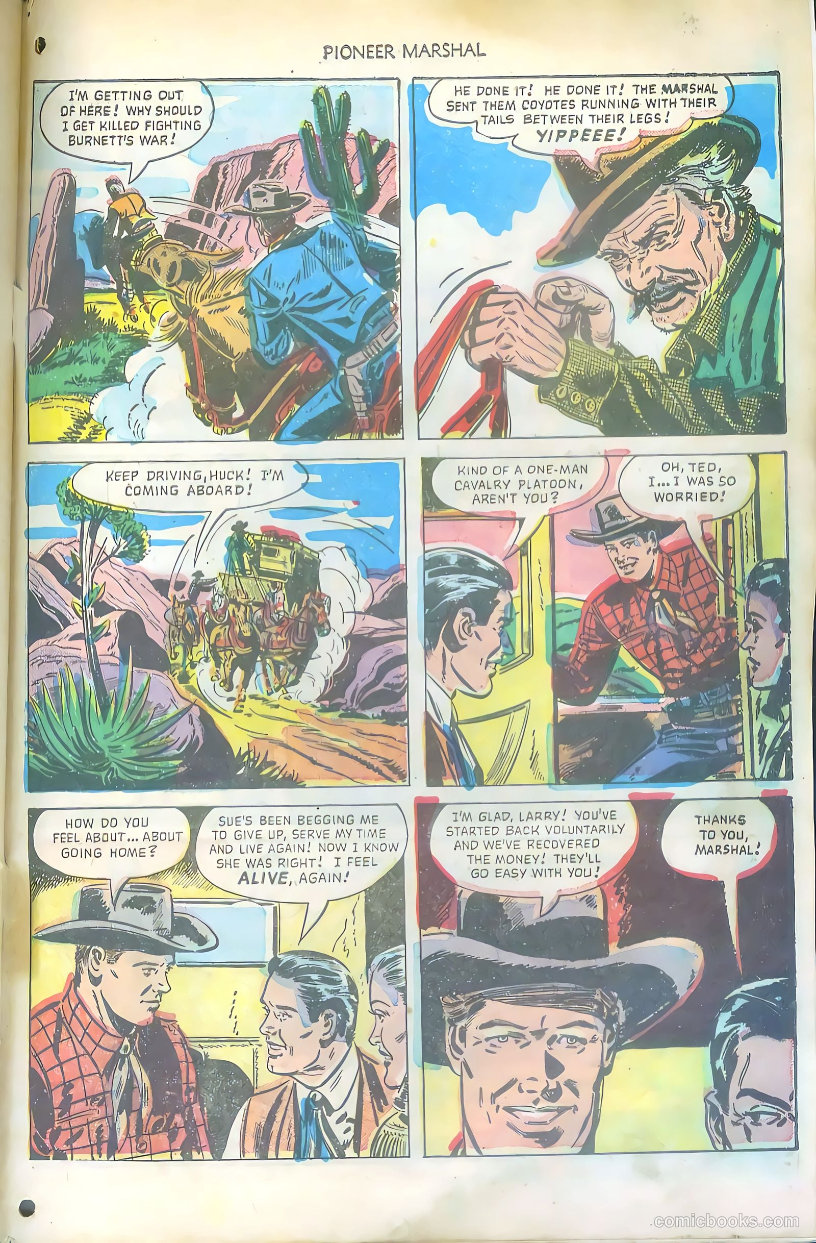 Monte Hale - Pioneer Marshal #1 — page 32 of 34