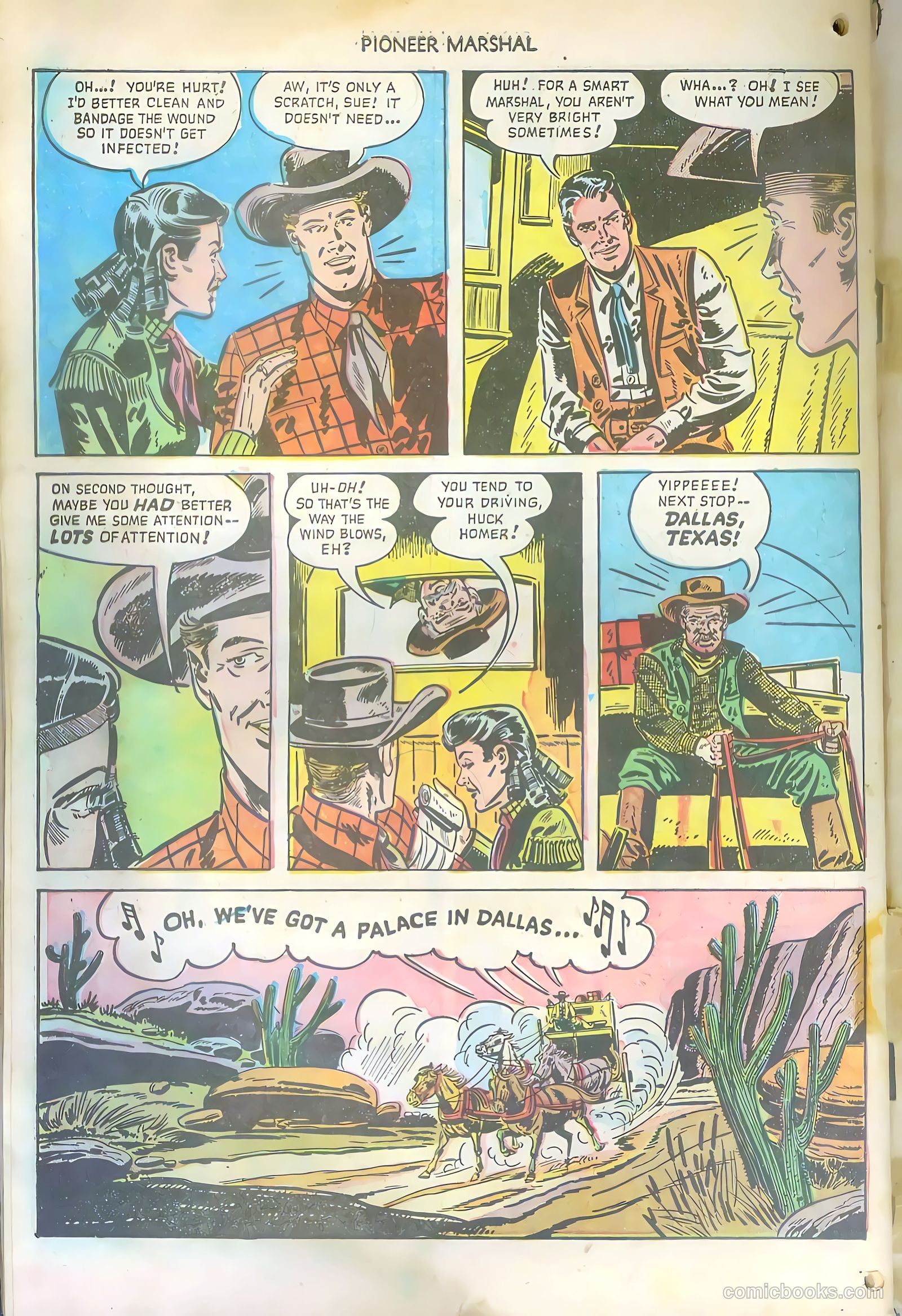 Monte Hale - Pioneer Marshal #1 — page 33 of 34