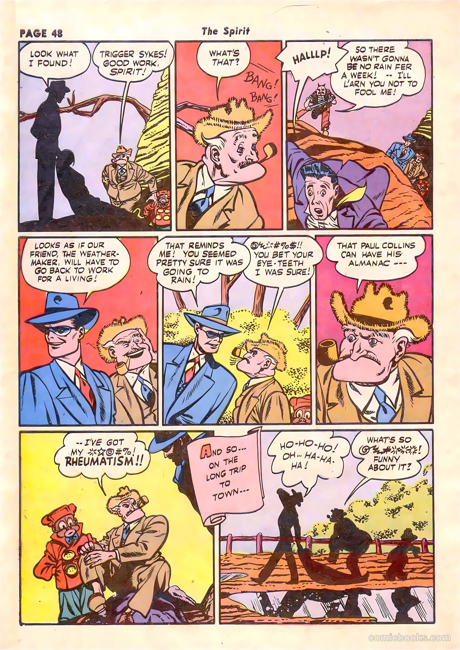Spirit #3 (1976) — page 50 of 51